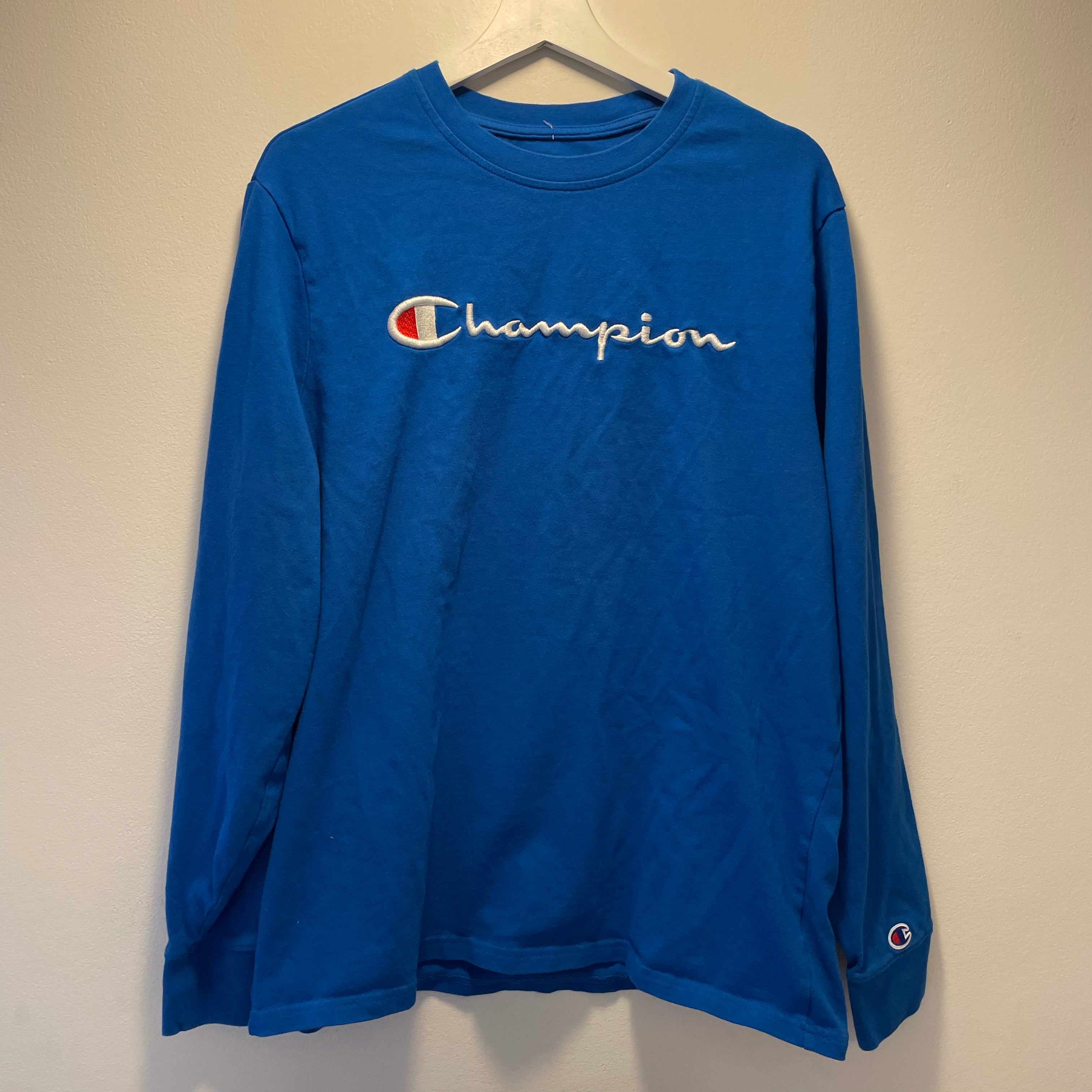 Cobalt Blue Champion Long Sleeve