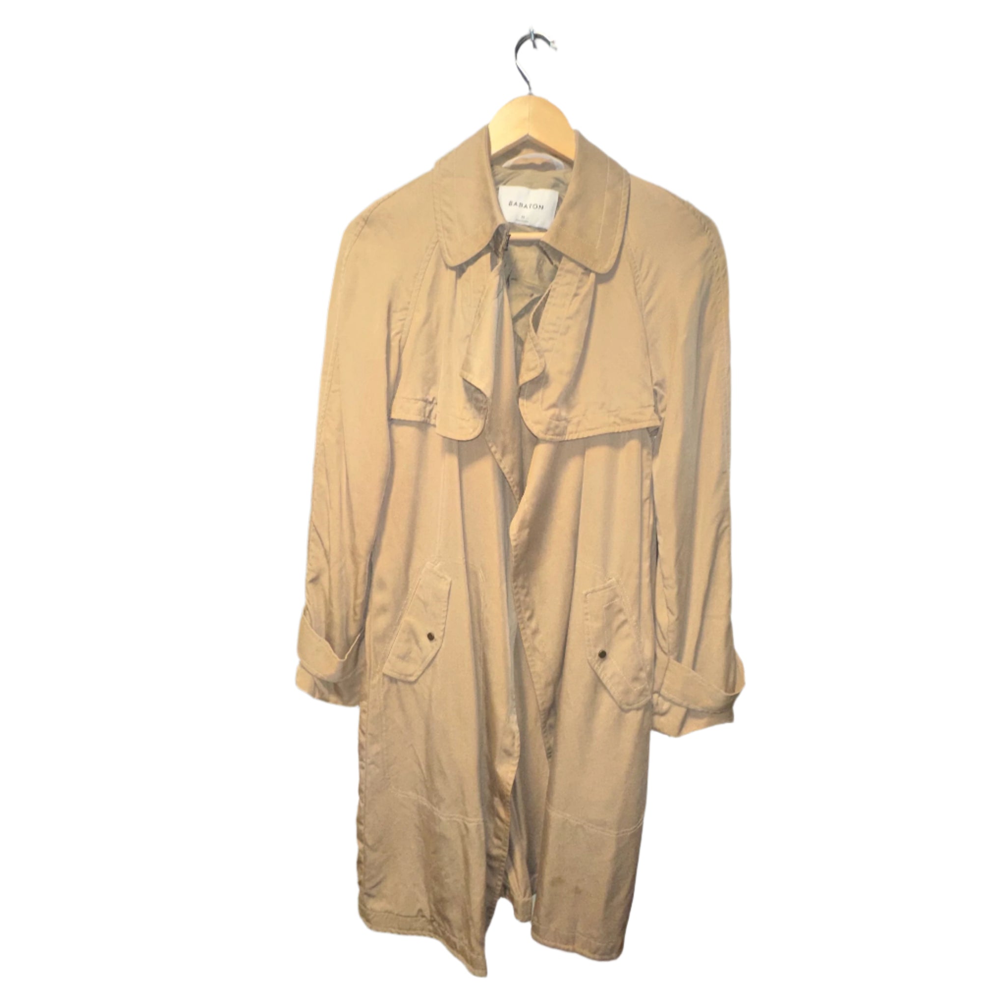 Beige Trench Coat | M
