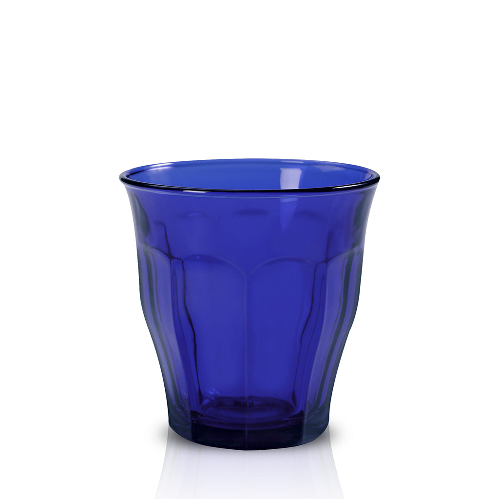 Le Picardie Sapphire 8oz Glass Tumbler | Set of 2