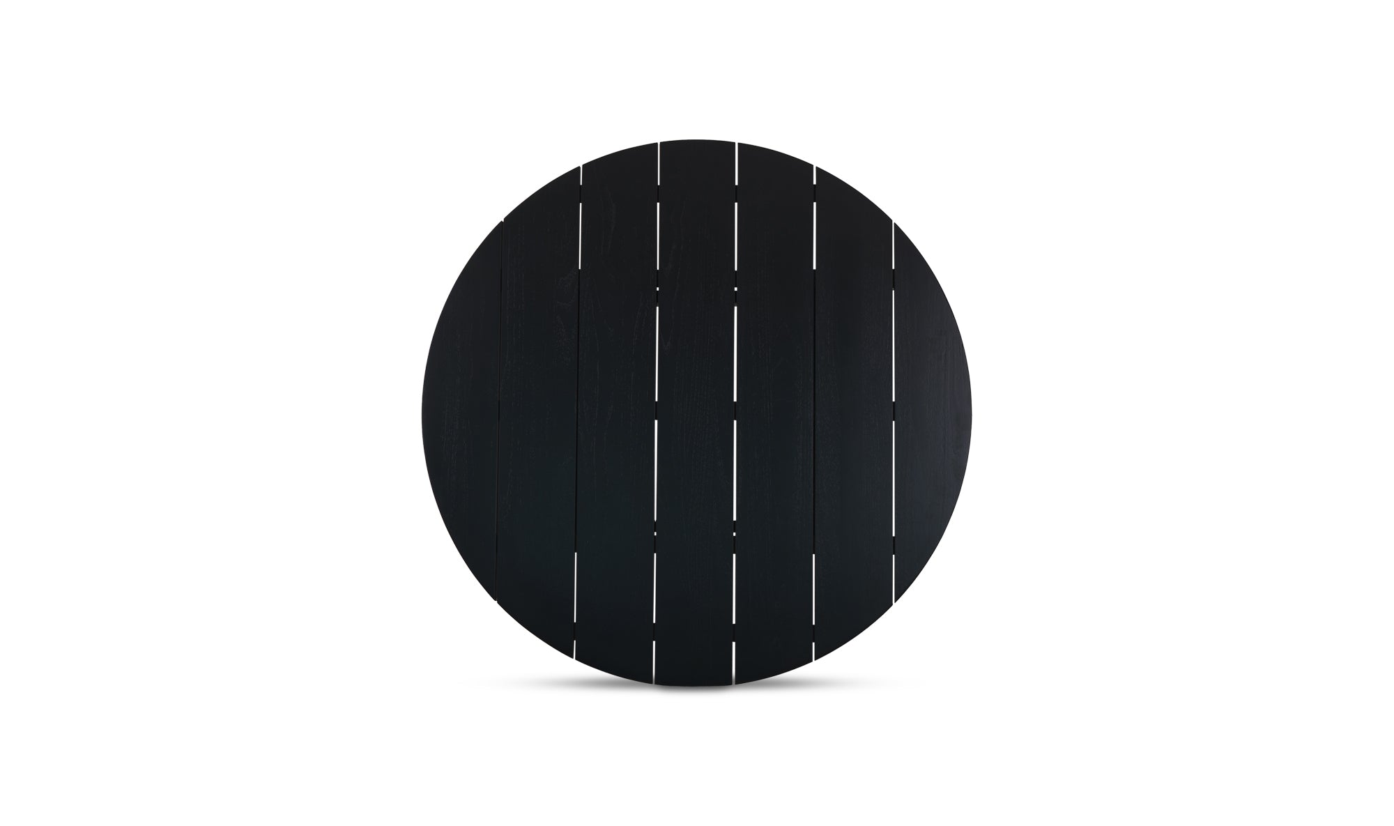 Delta Round Outdoor Dining Table | Black