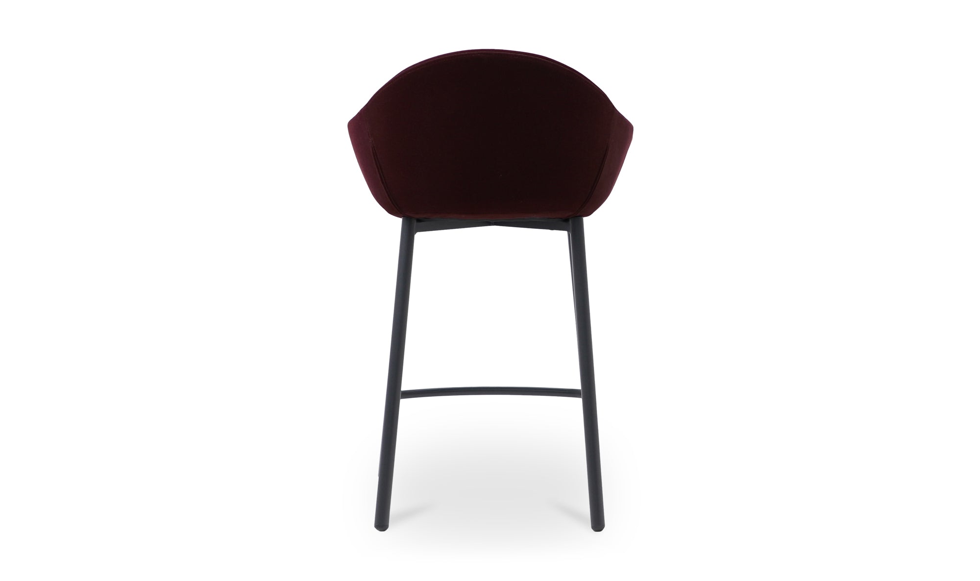 Emily Counter Stool | Wine Velvet