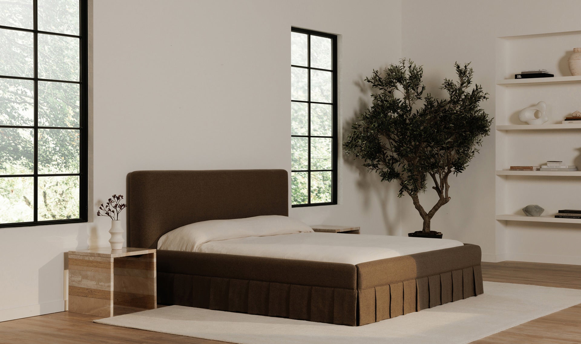 Maren Bed | Brown