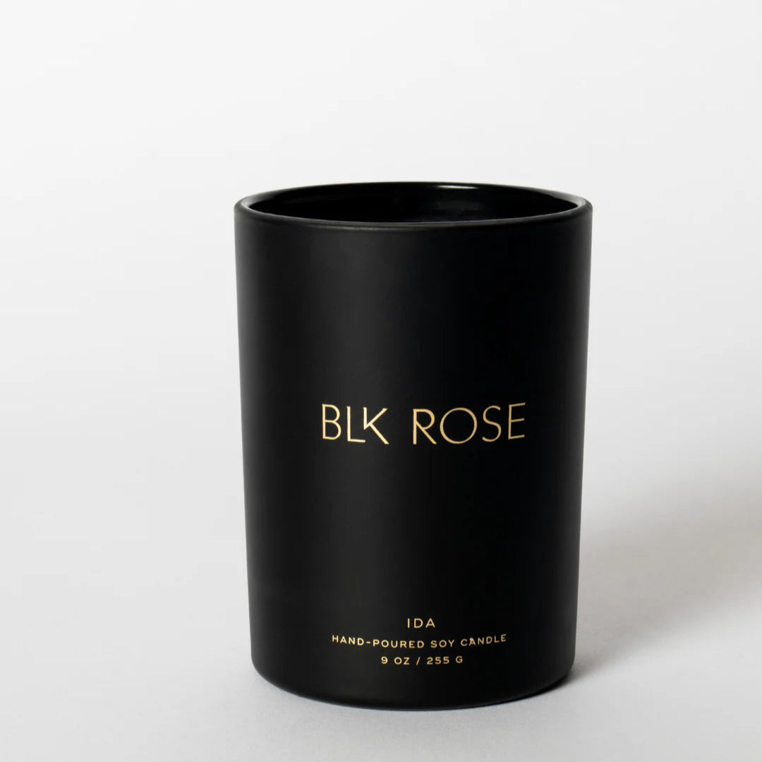 IDA Soy Candle | Blk Rose Candle