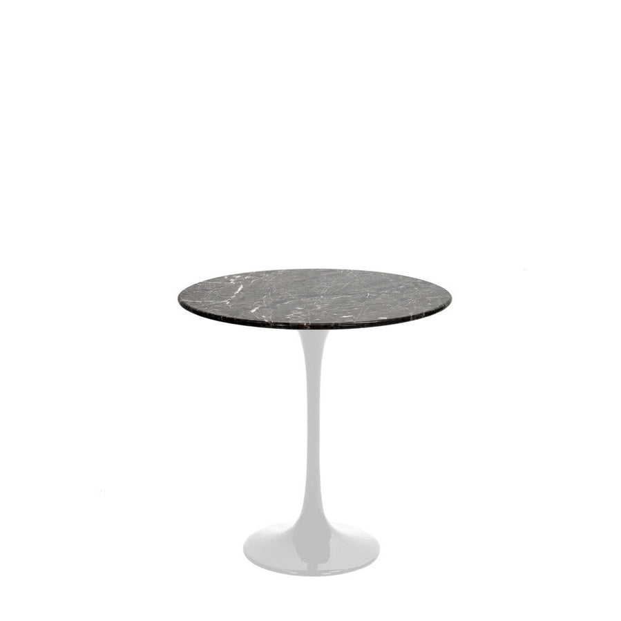 Barbell Side Table - White Base