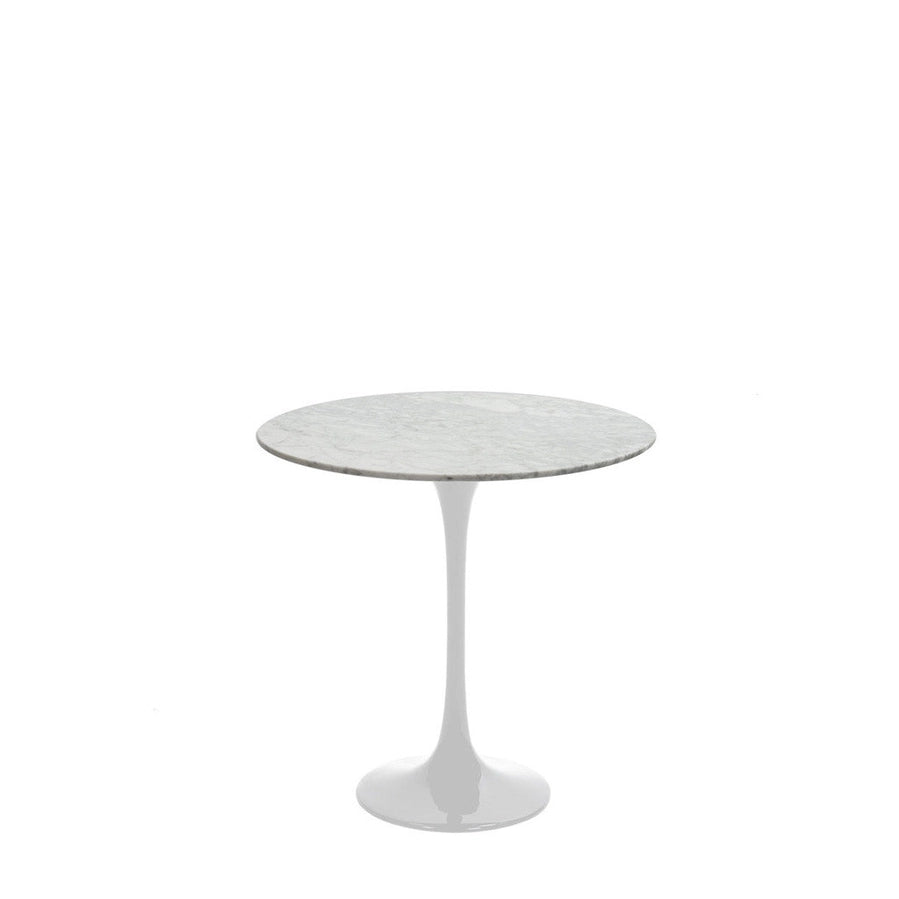 Barbell Side Table - White Base