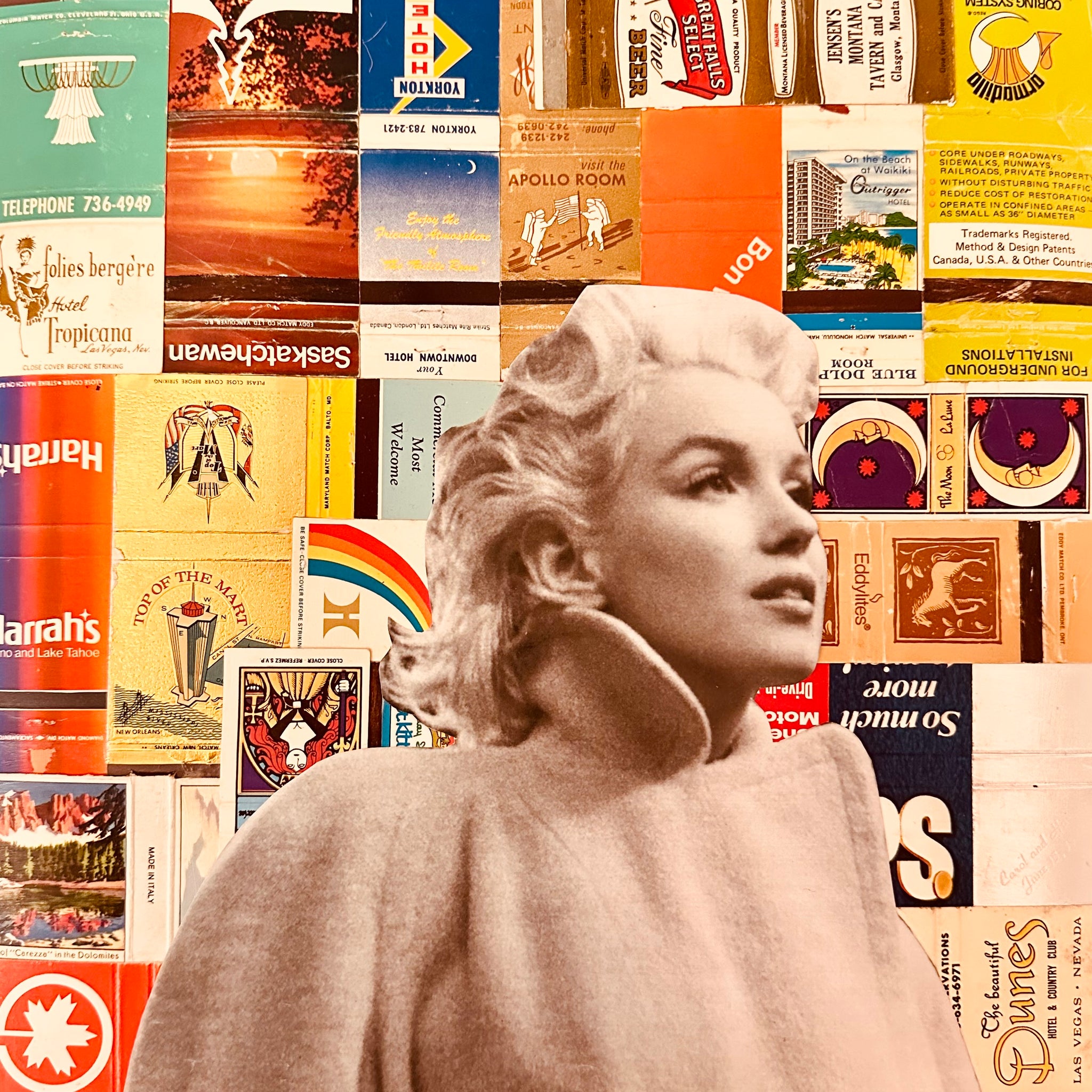 Marylin on Matches Print | Miranda Van Young