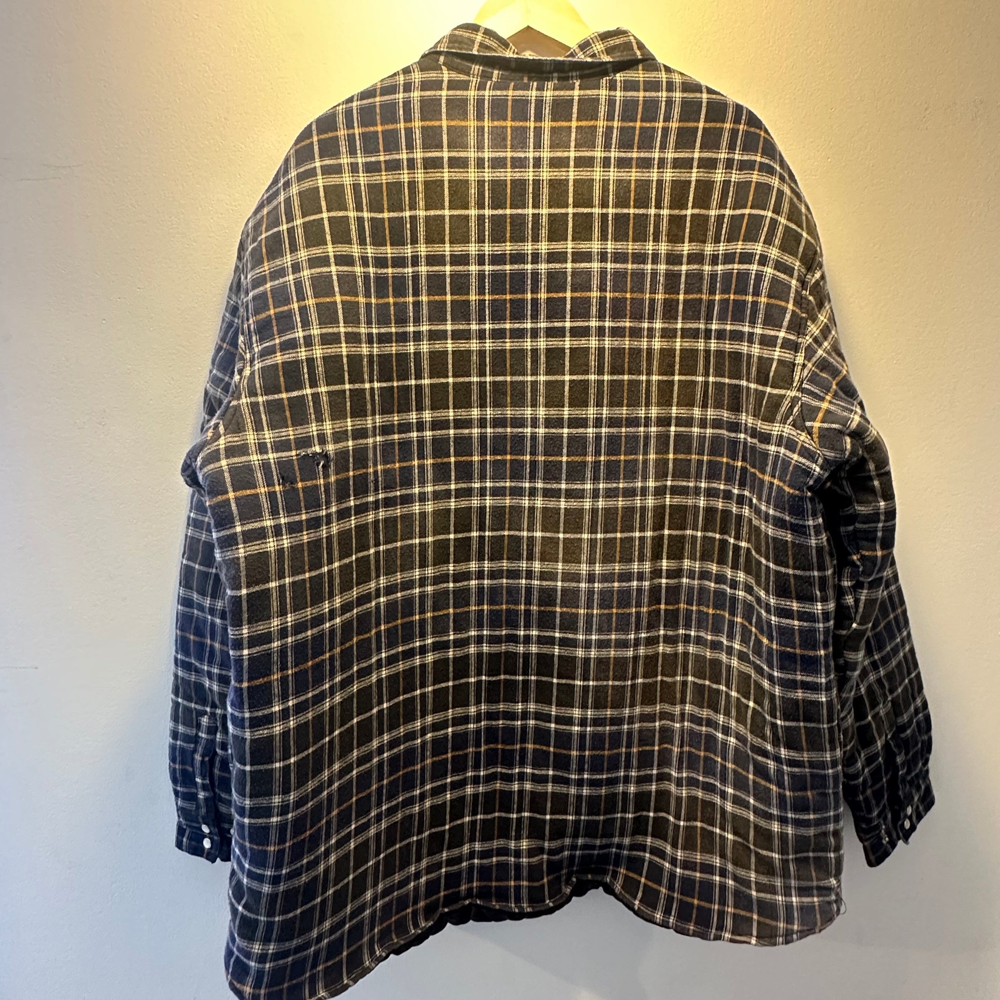 Plaid Lined Jacket | 2XL