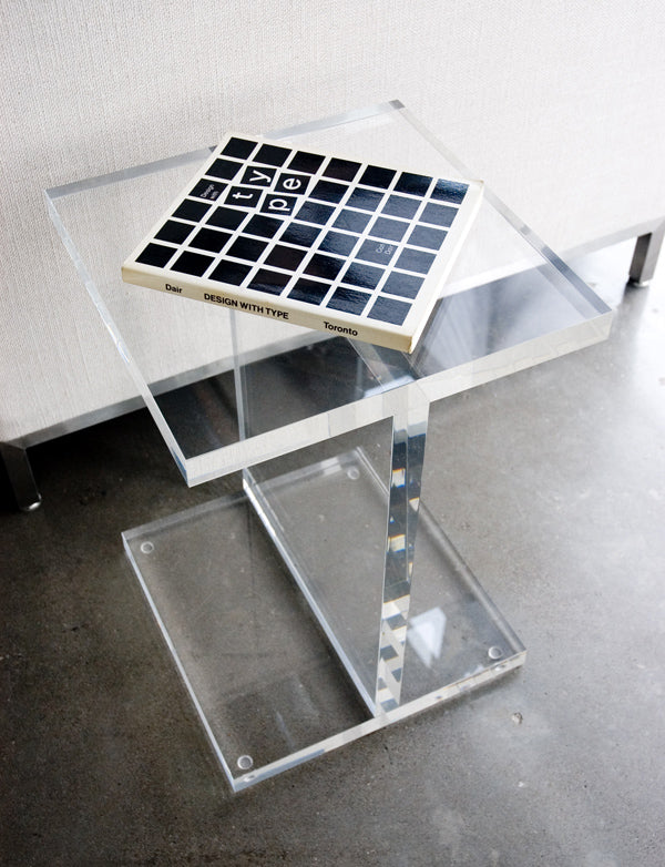 Acrylic I-Beam Table