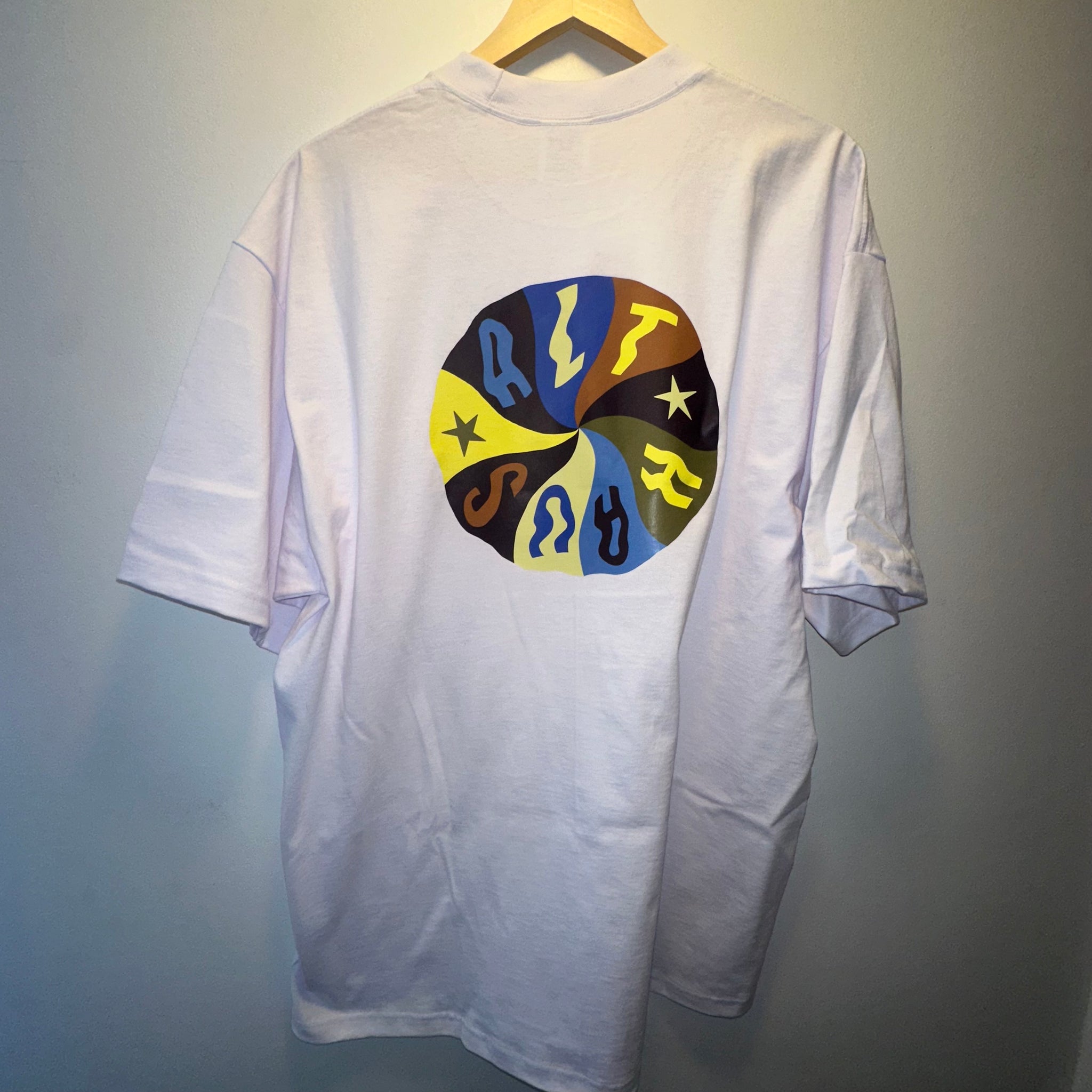 Alt Haus Whirl Tee - White | 2XL