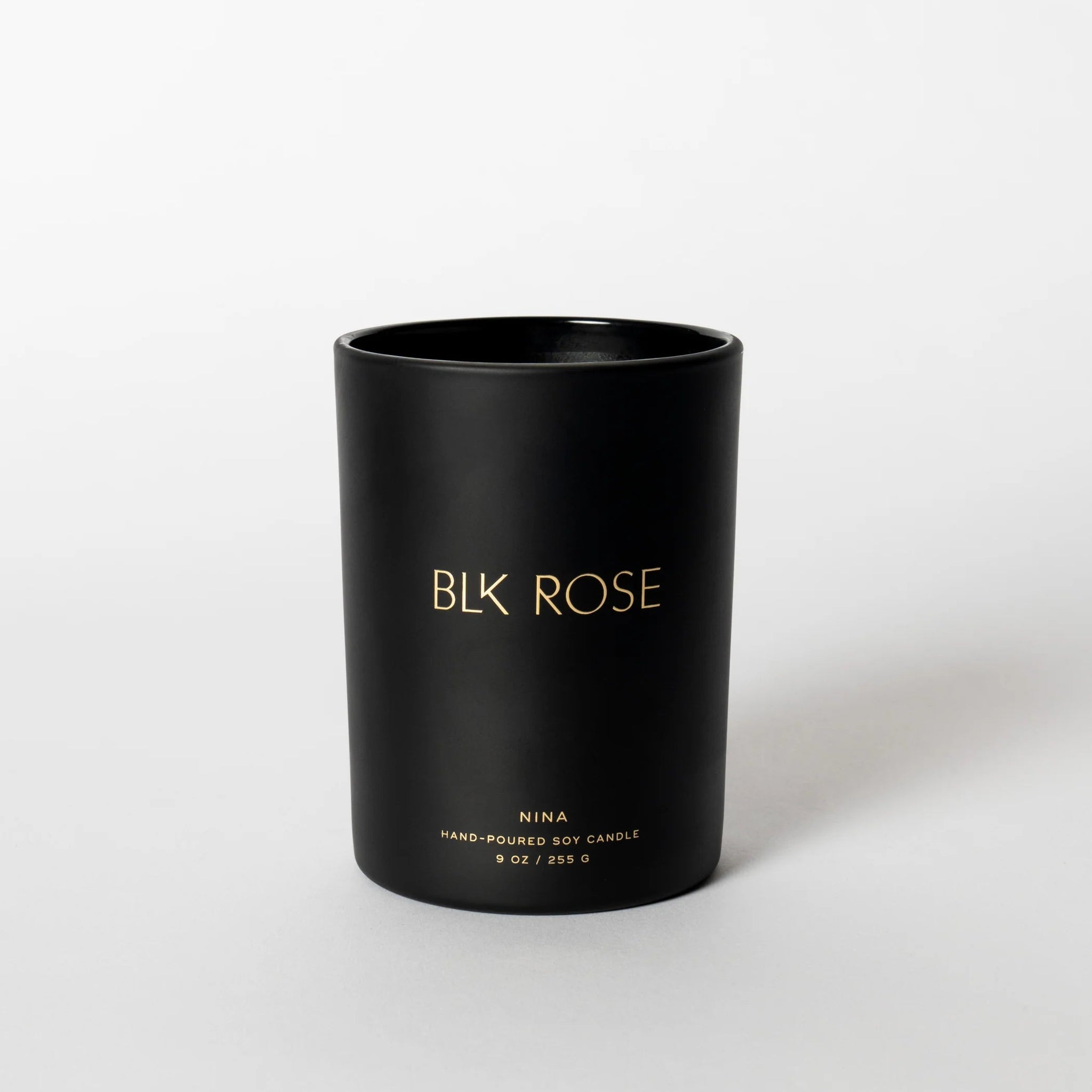 NINA Soy Candle | Blk Rose Candle