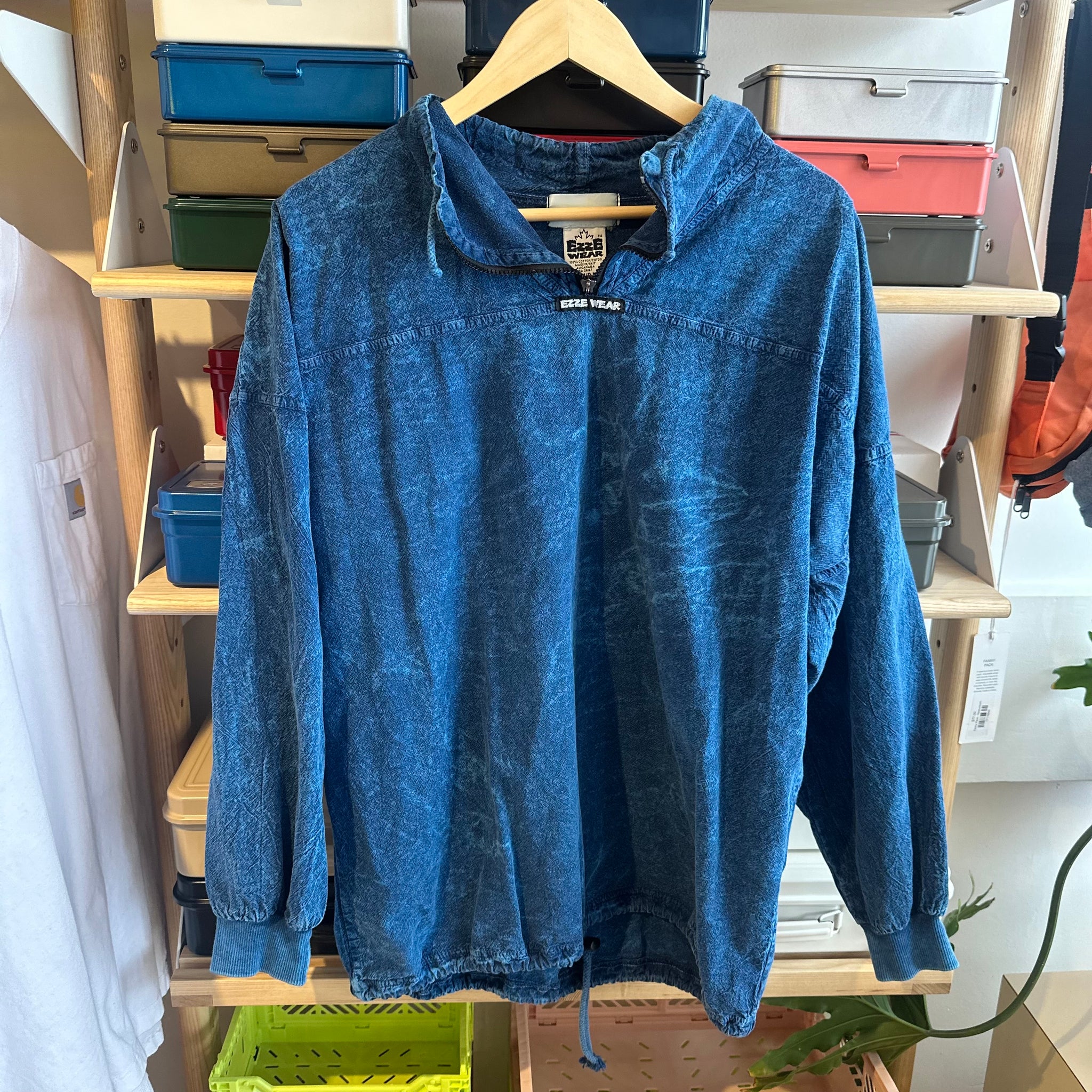 Pigment Dyed EZEE Wear Quarter Zip | S