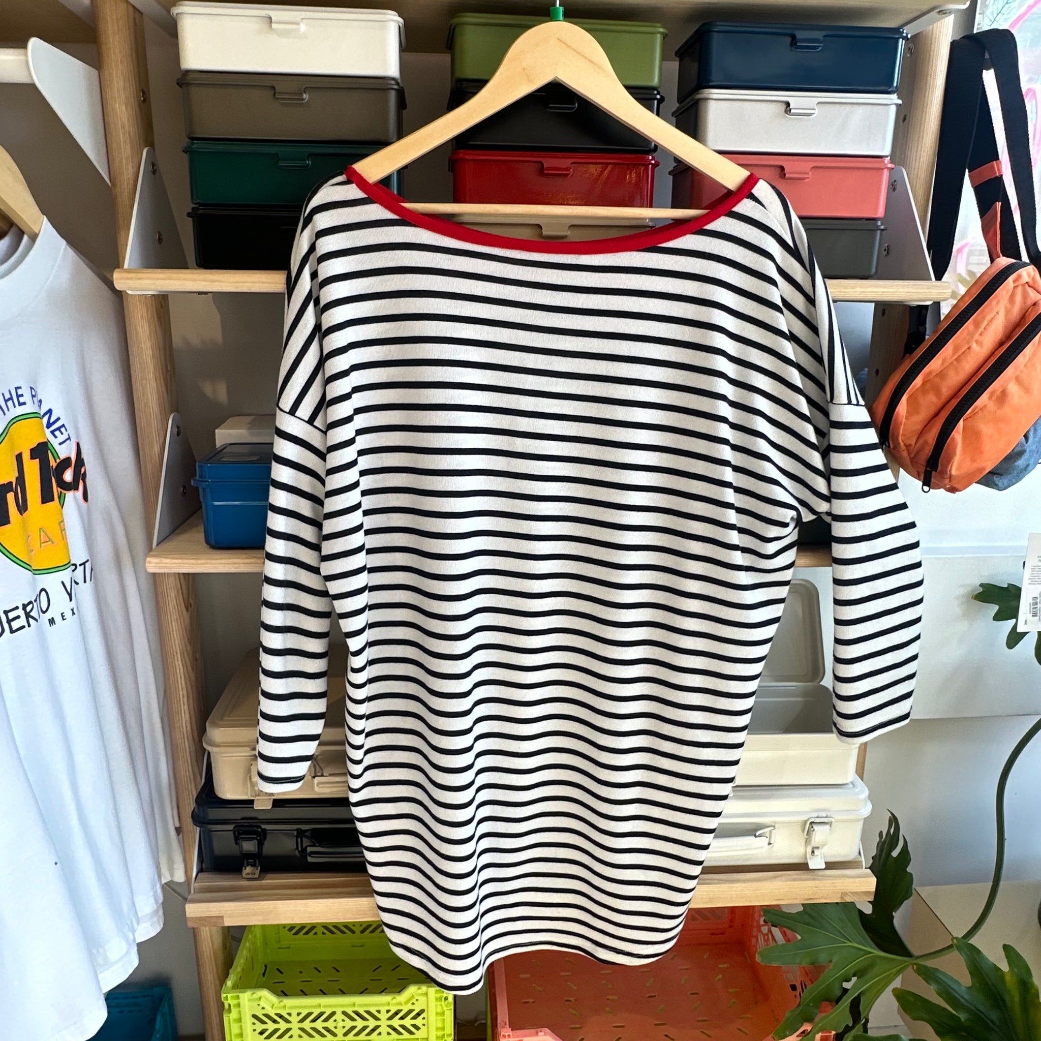 Striped Long Sleeve Tee | XL