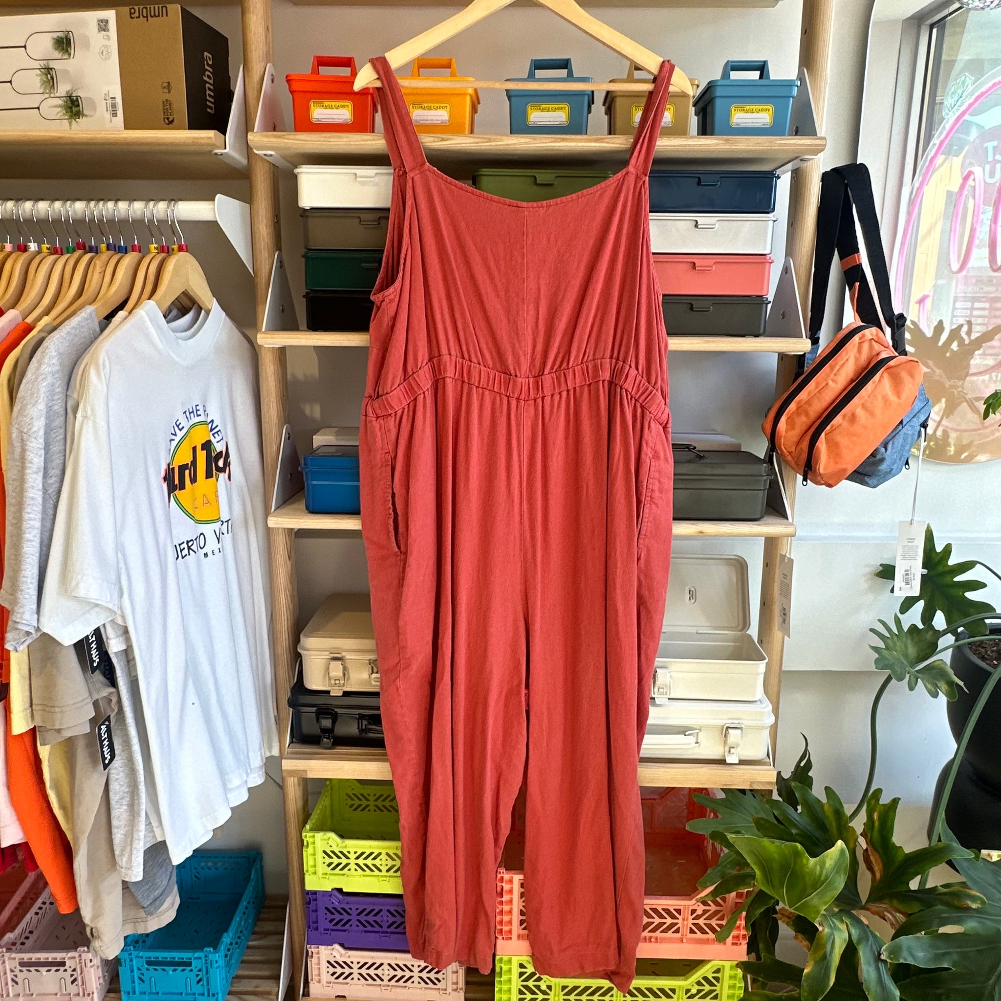 Red Overalls | XXL