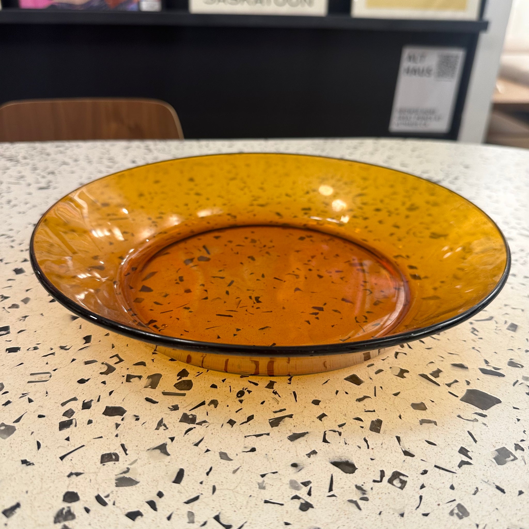 Amber MCM Duralex Serving Dish