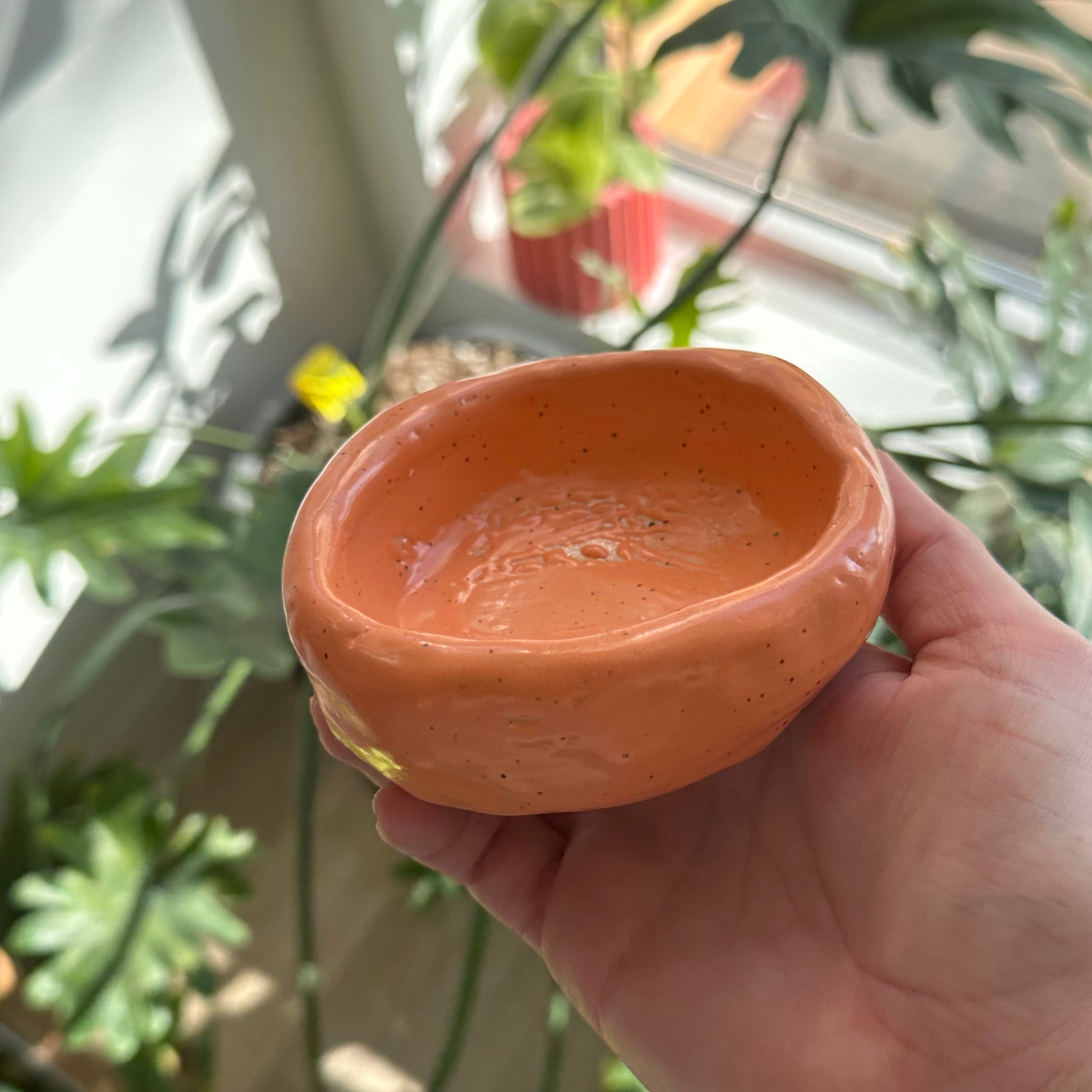 Orange Blob Ashtray