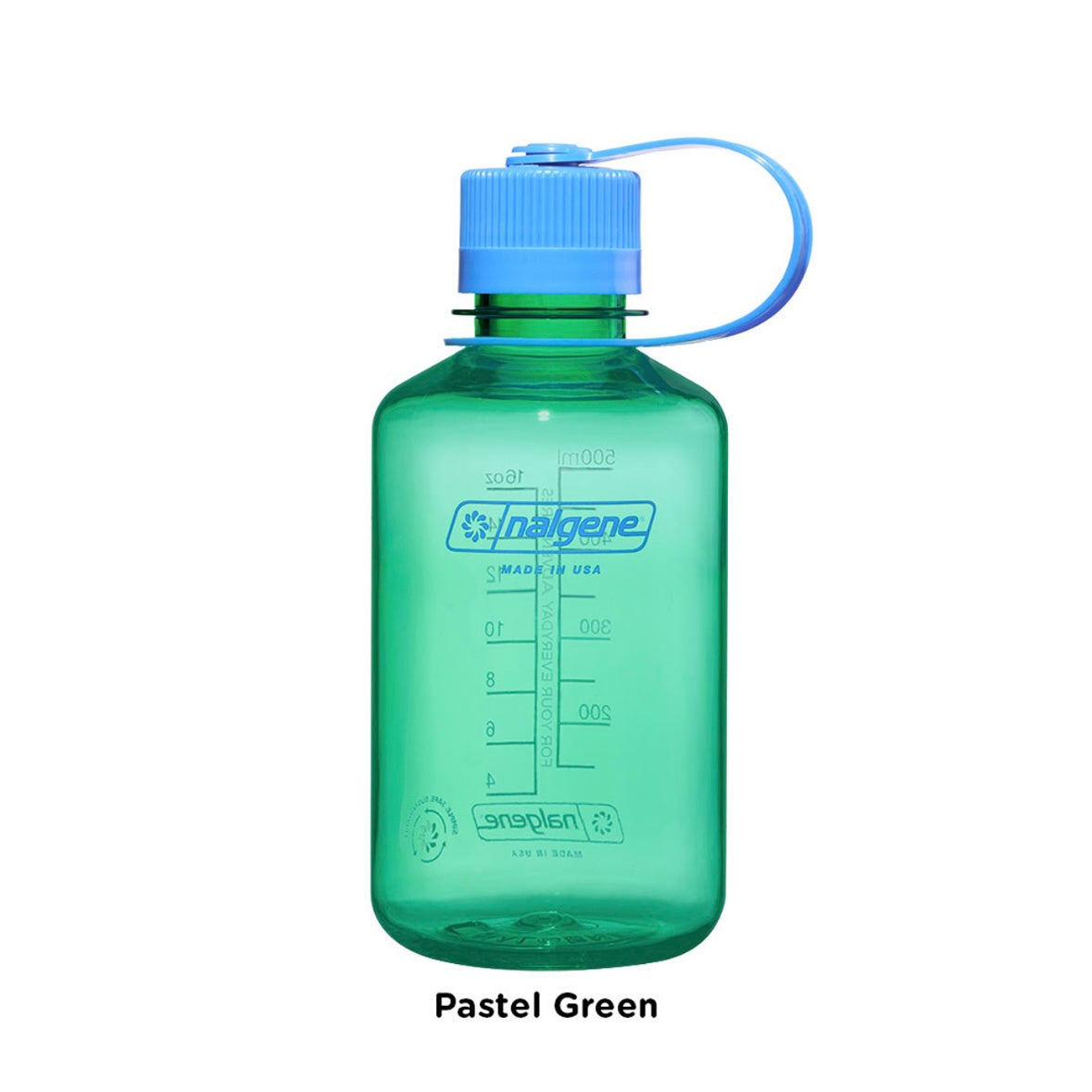 16oz Narrow Mouth Sustain Bottles - Pastel Green