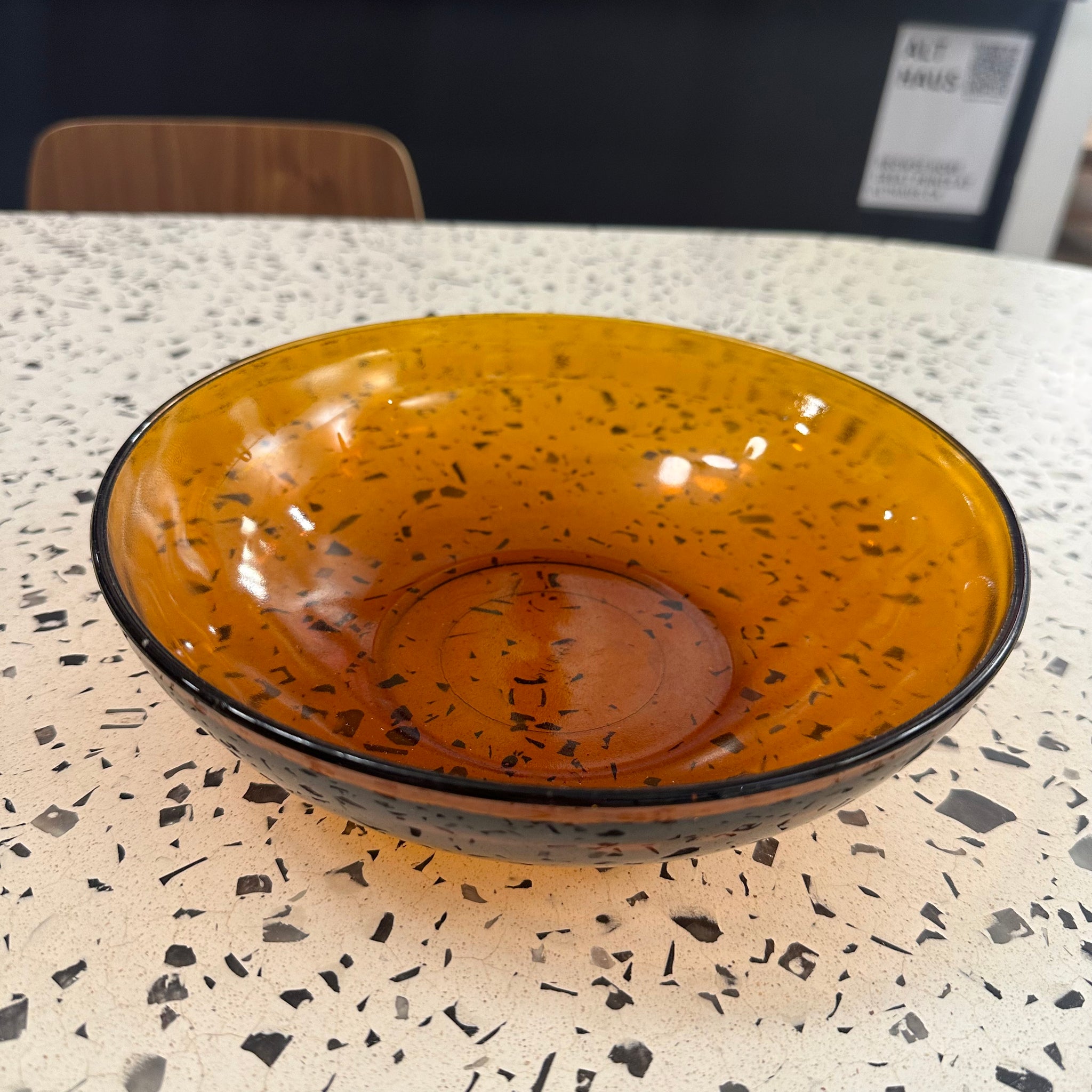 Amber MCM Durax Serving Bowl