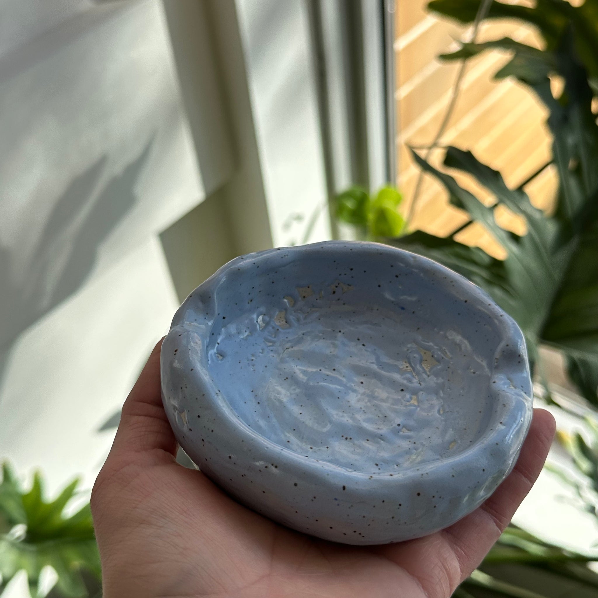 Blue Blob Ashtray