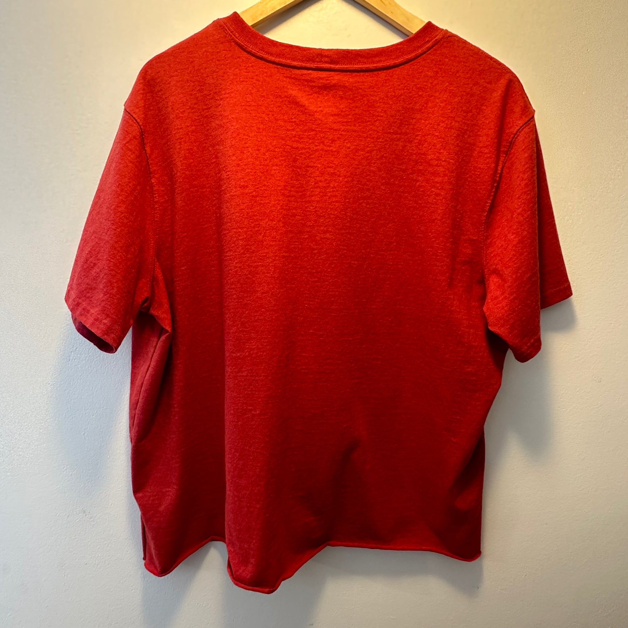 Red Carhartt Cropped Tee | XXL