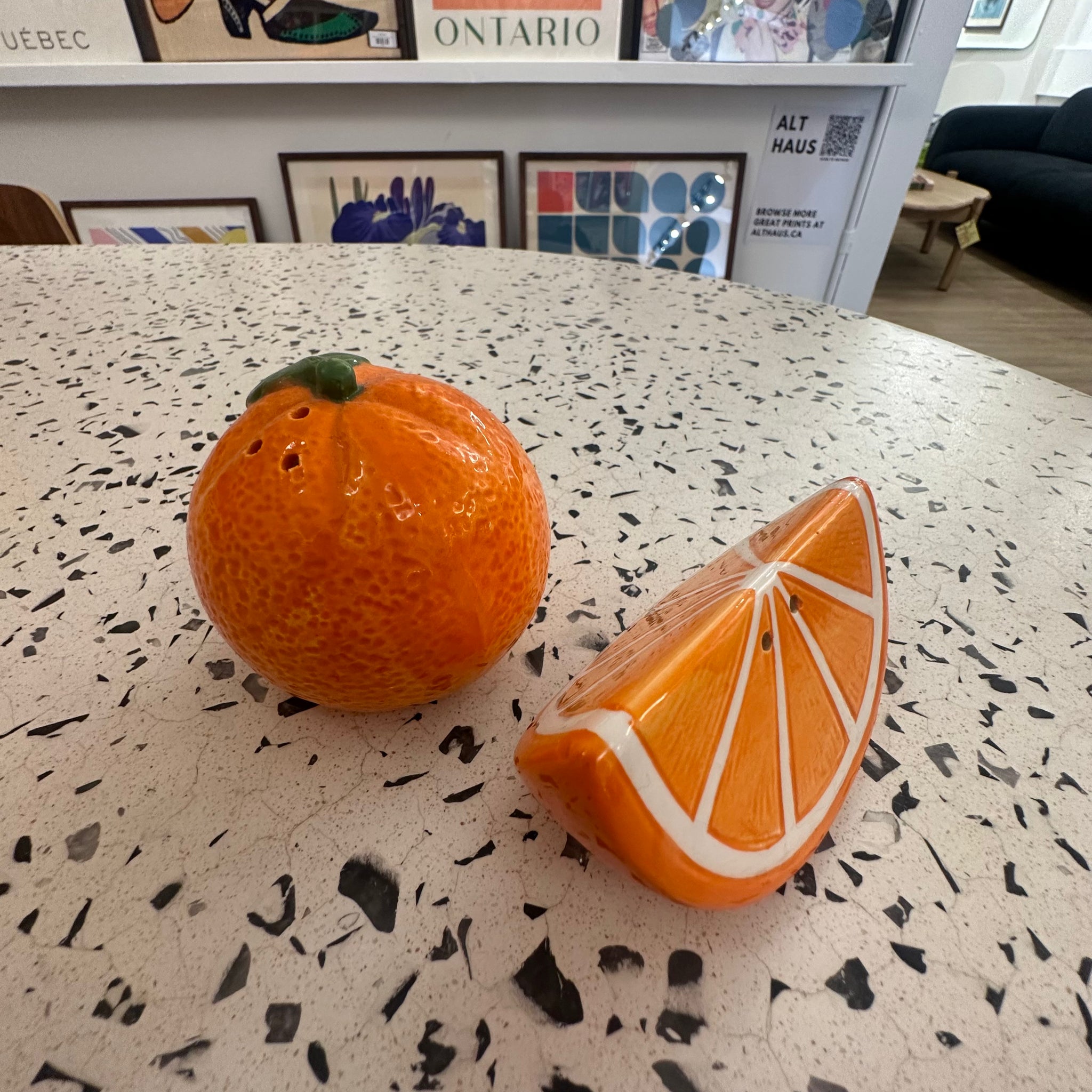 Oranges Salt & Pepper Shakers