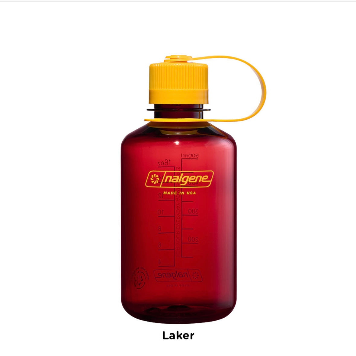 16oz Narrow Mouth Sustain Bottles - Laker