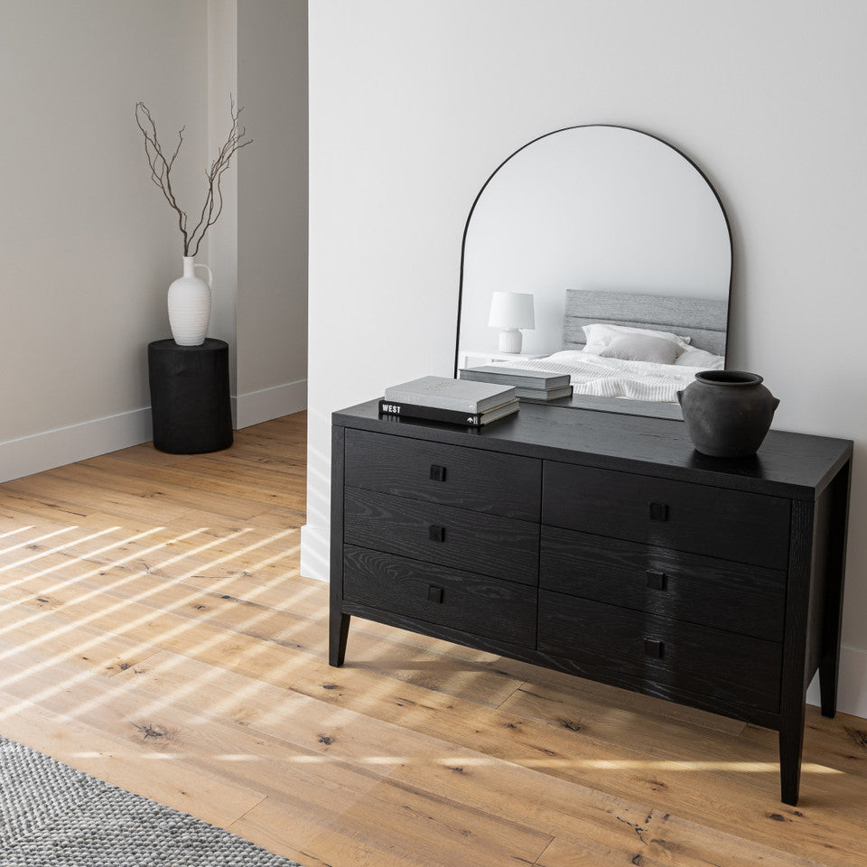 Hara 6 Drawer Dresser | Black