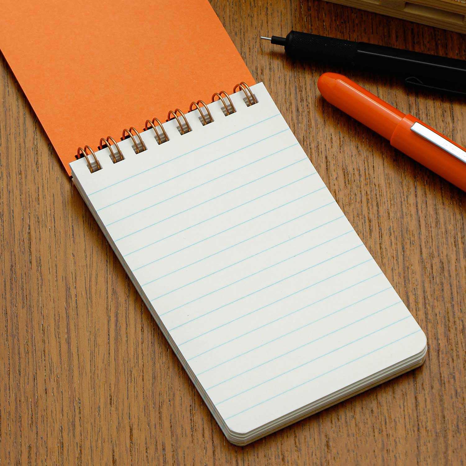 Small Coil Notepad | Orange