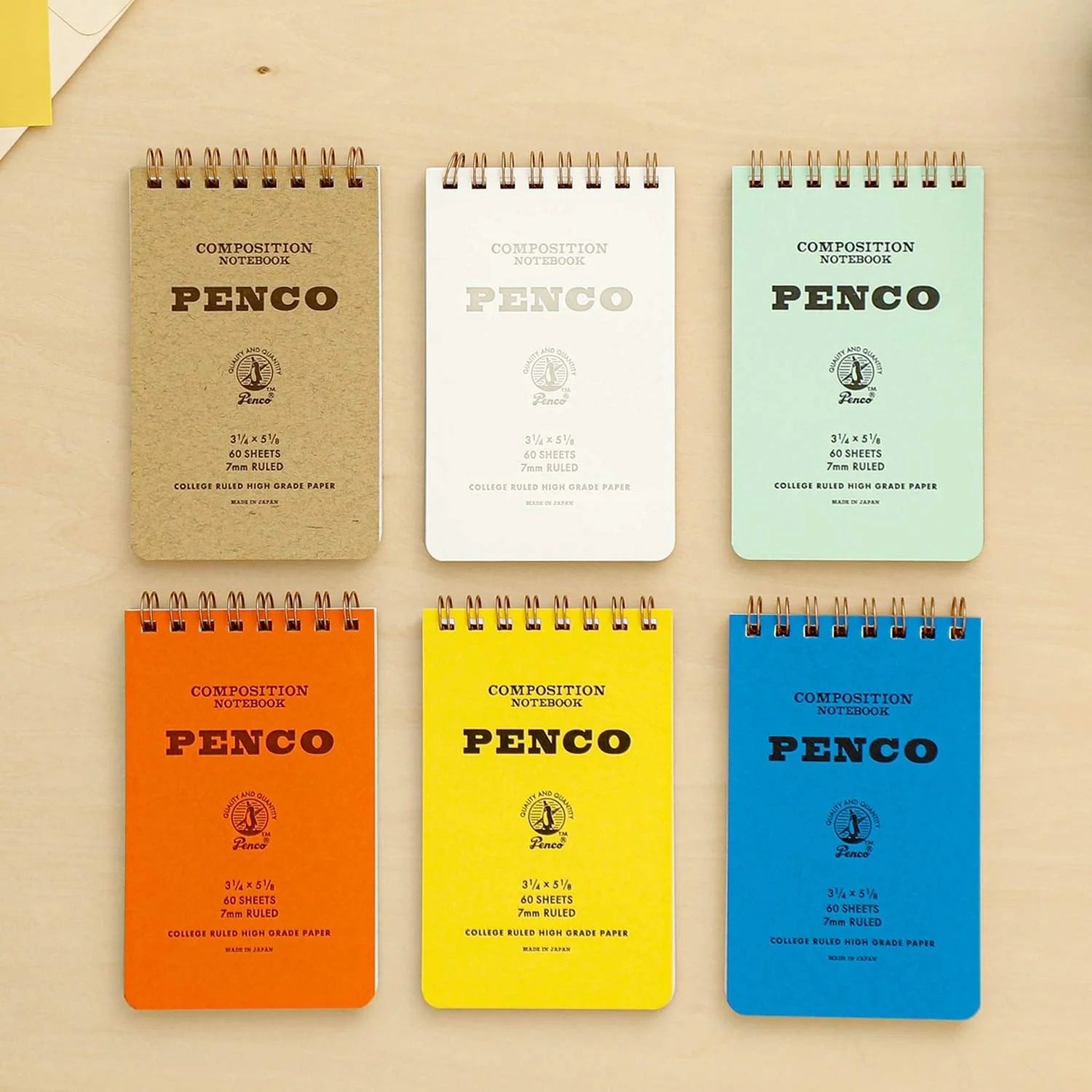 Small Coil Notepad | Yellow