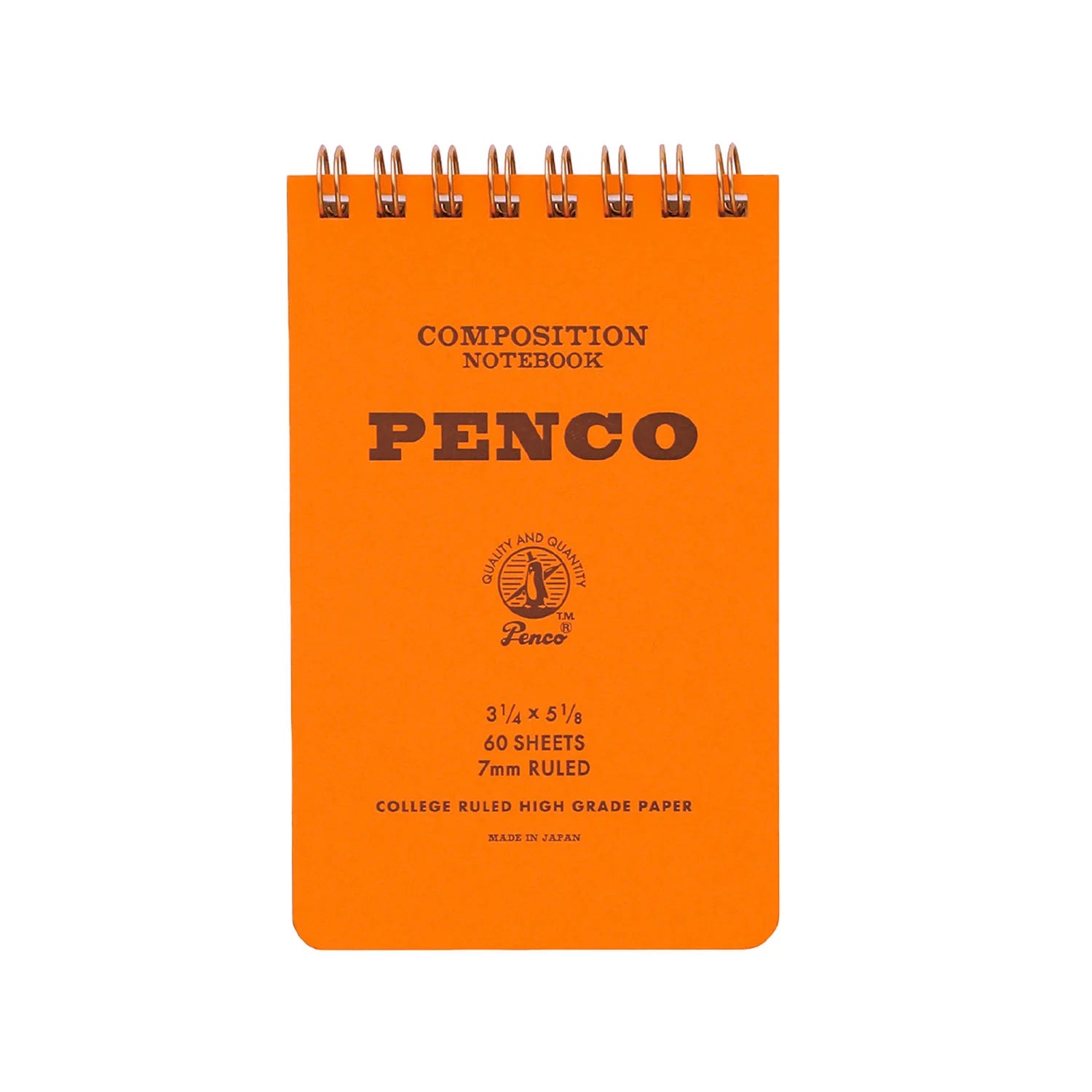 Small Coil Notepad | Orange