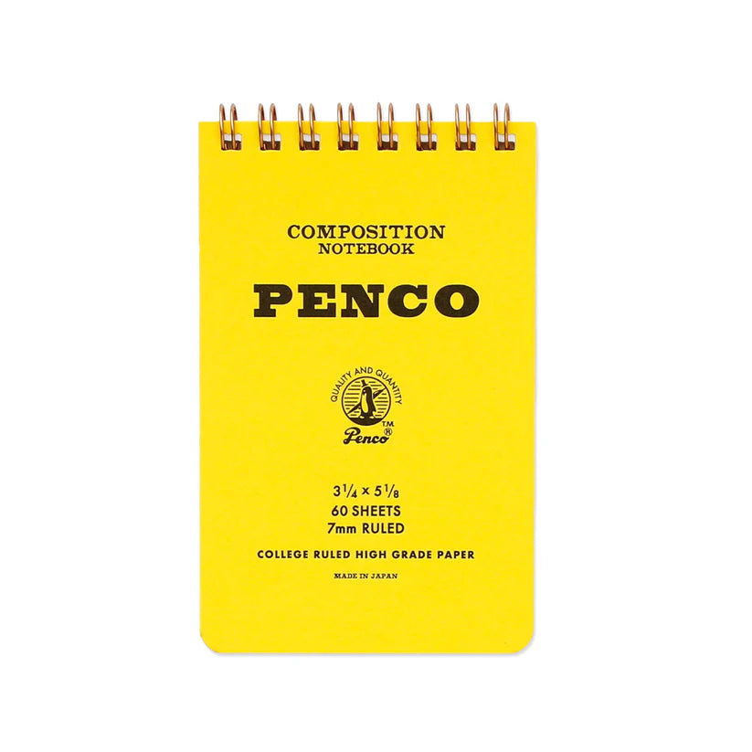 Small Coil Notepad | Yellow