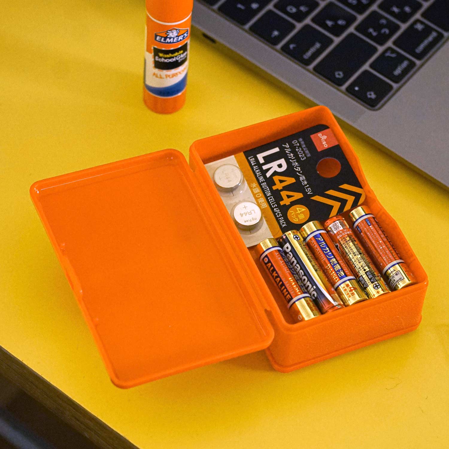 Double-Sided Storage Container | Orange