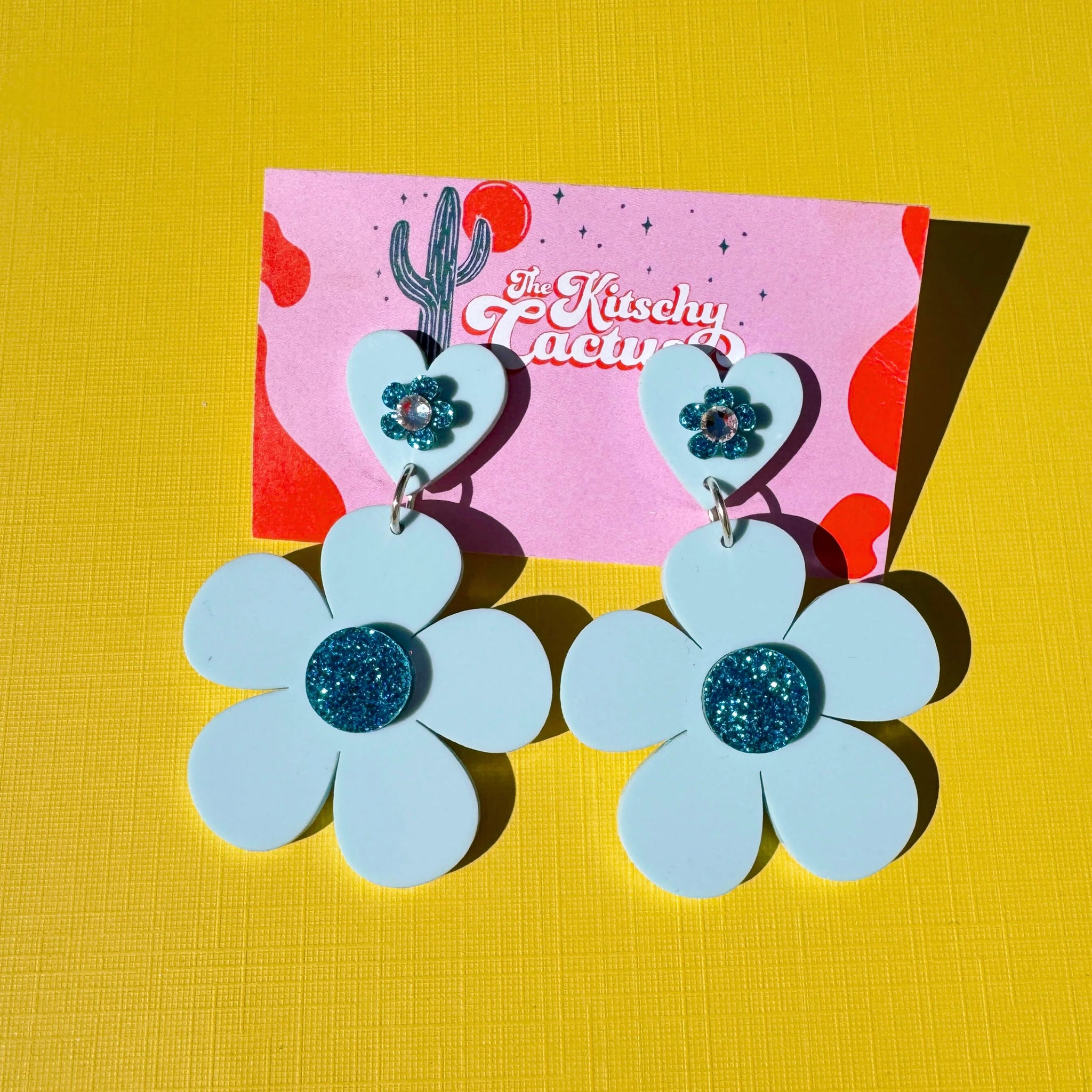 Blue Jean Baby Earrings