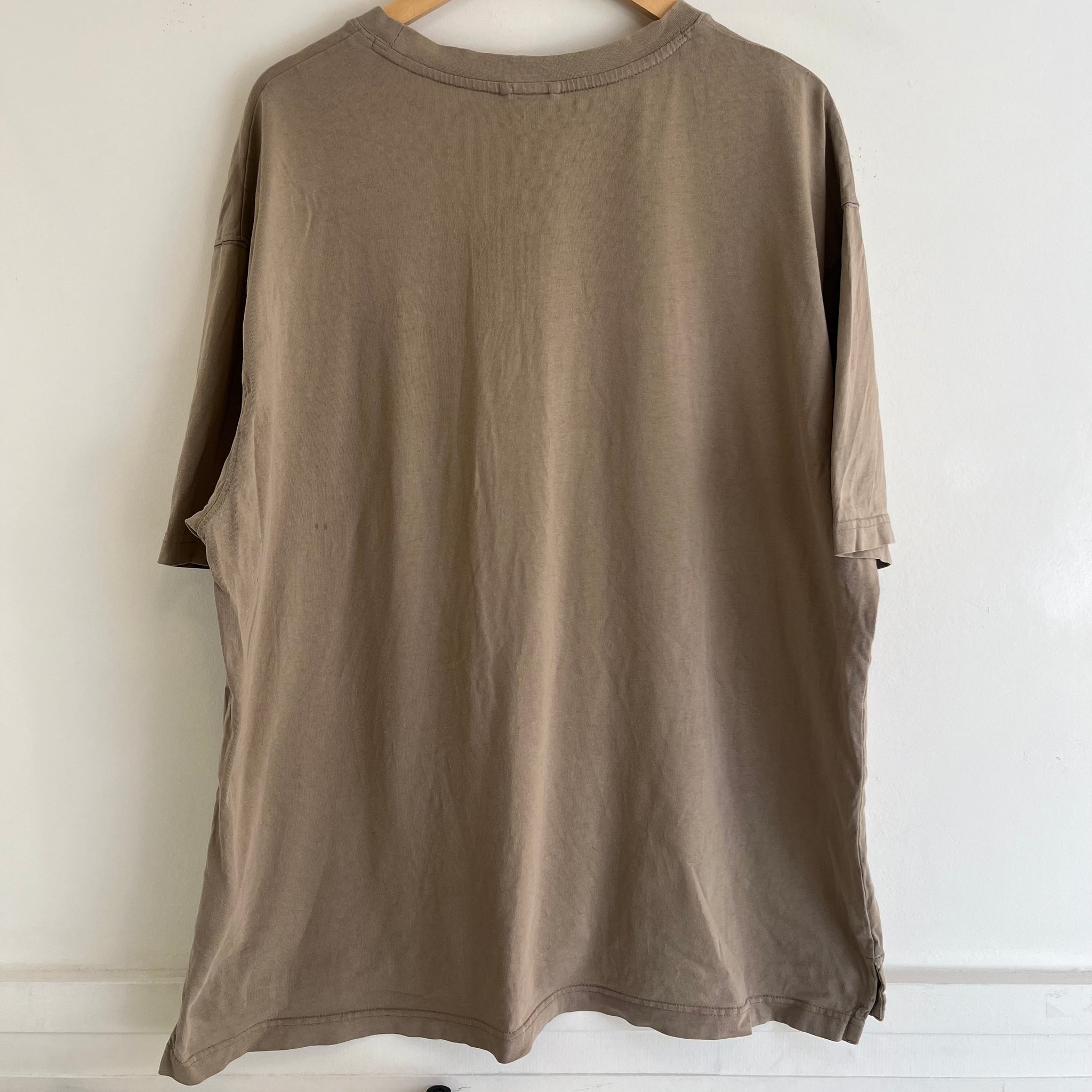 Beige Pocket Tee | 2XL