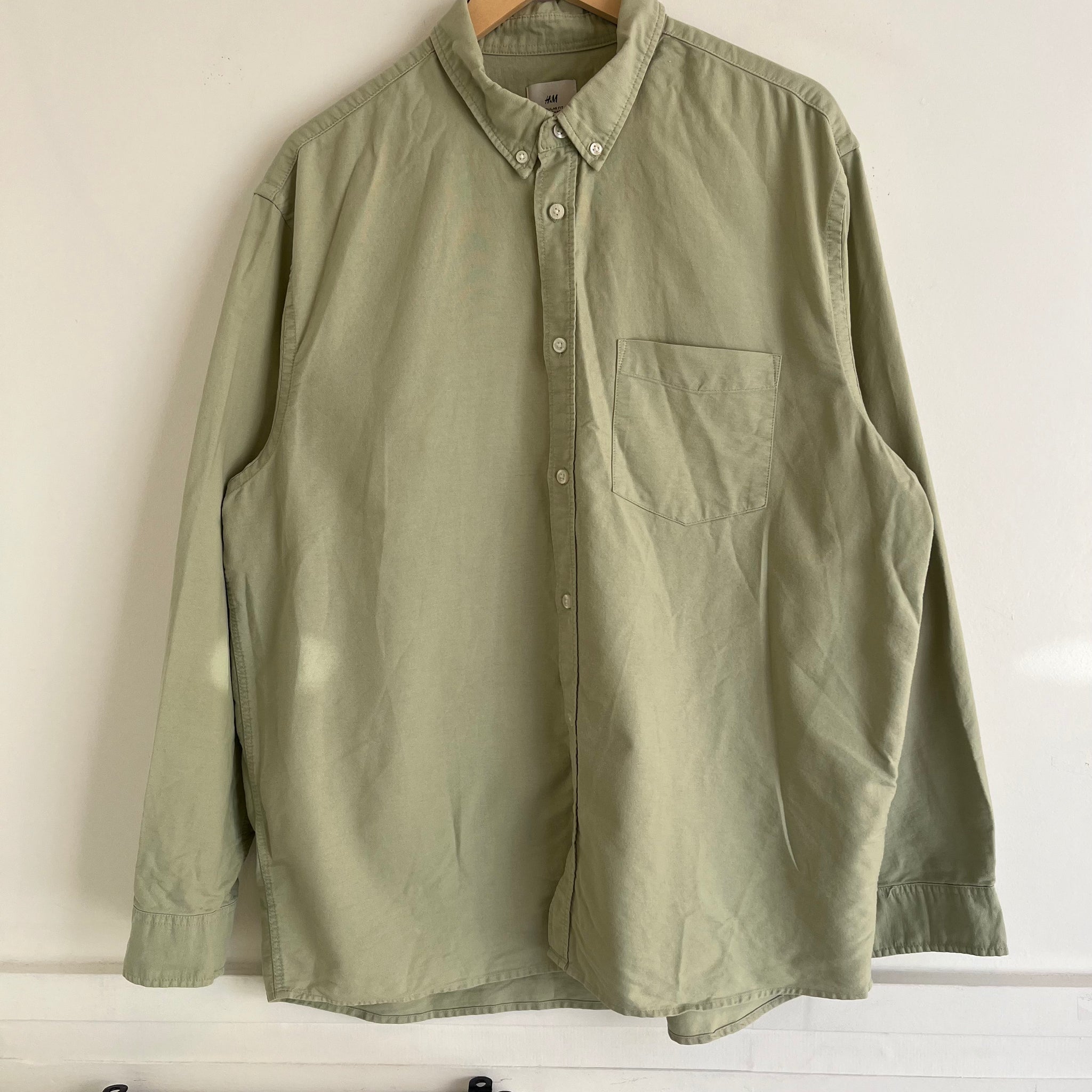 Green Button Up | XL