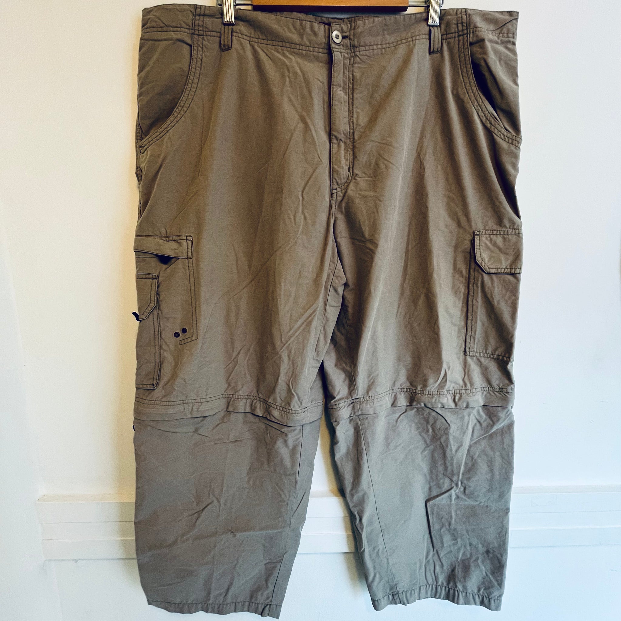 Tan Zip Off Cargo Pants | 45