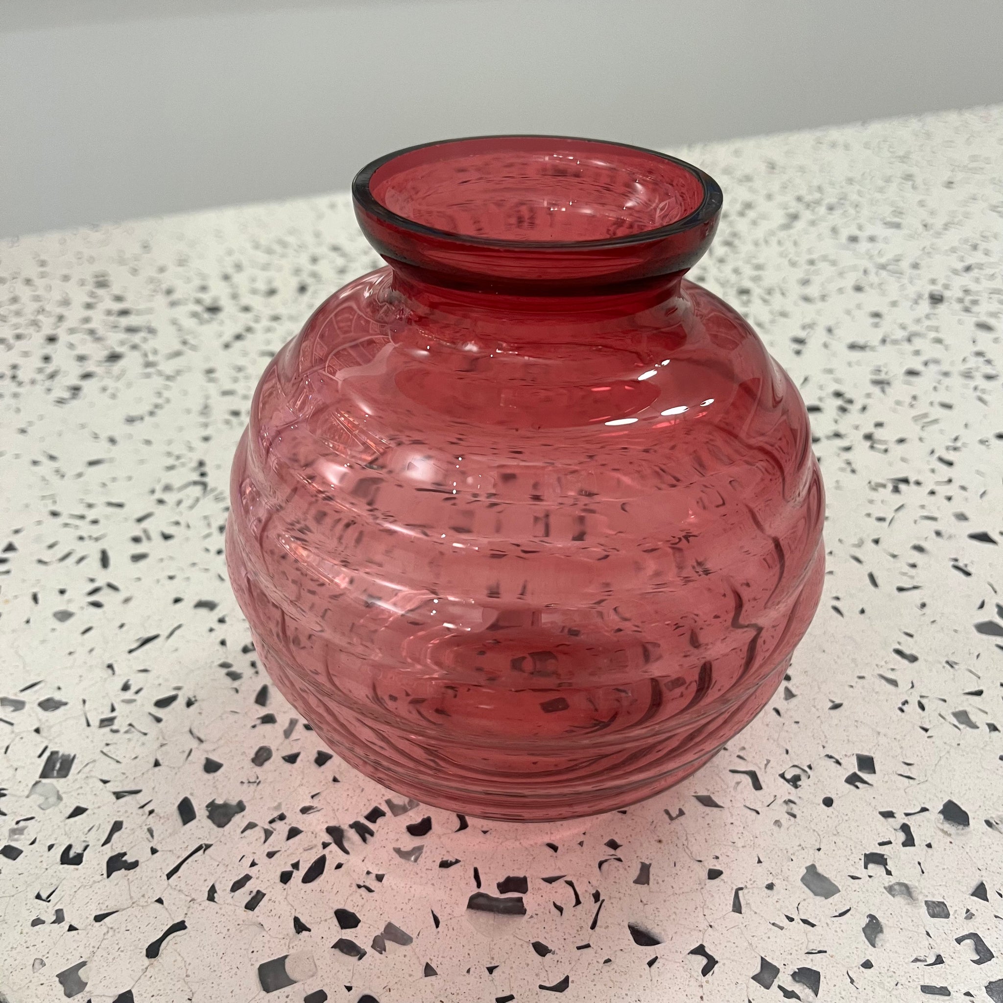 Pink Bee Hive Vase