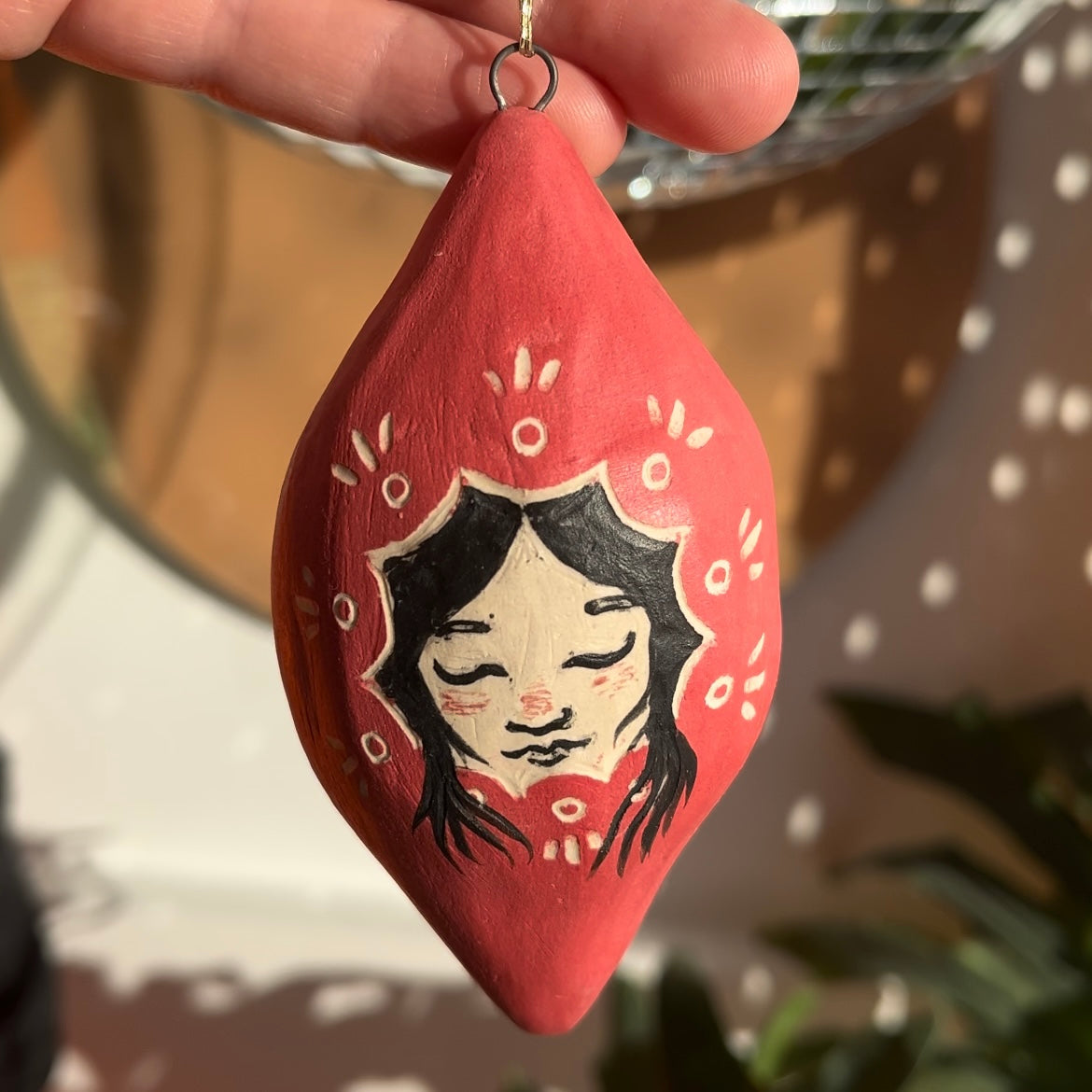 Handmade Ceramic Holiday Ornaments