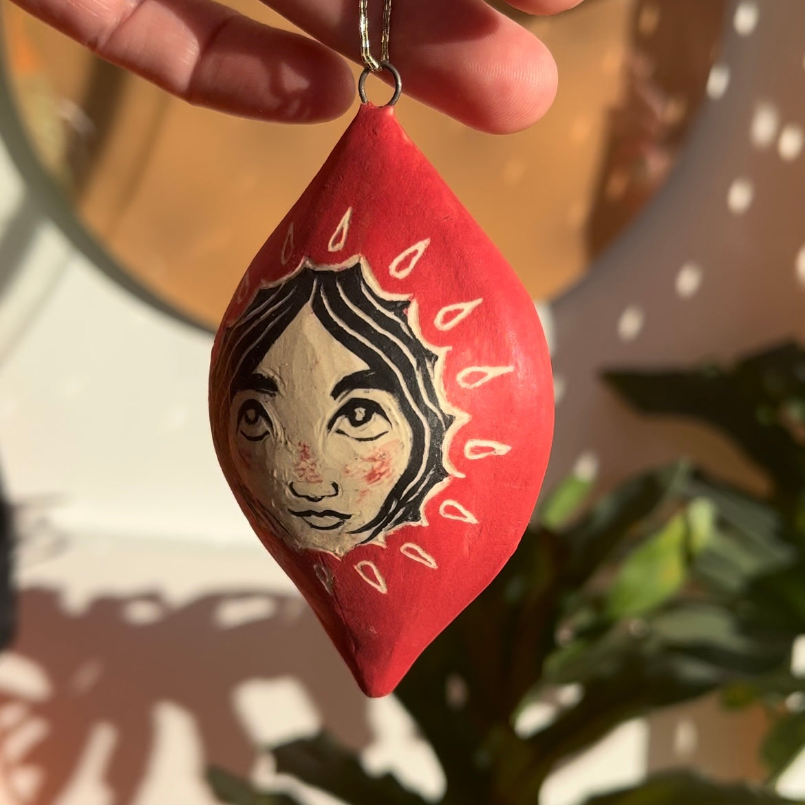 Handmade Ceramic Holiday Ornaments