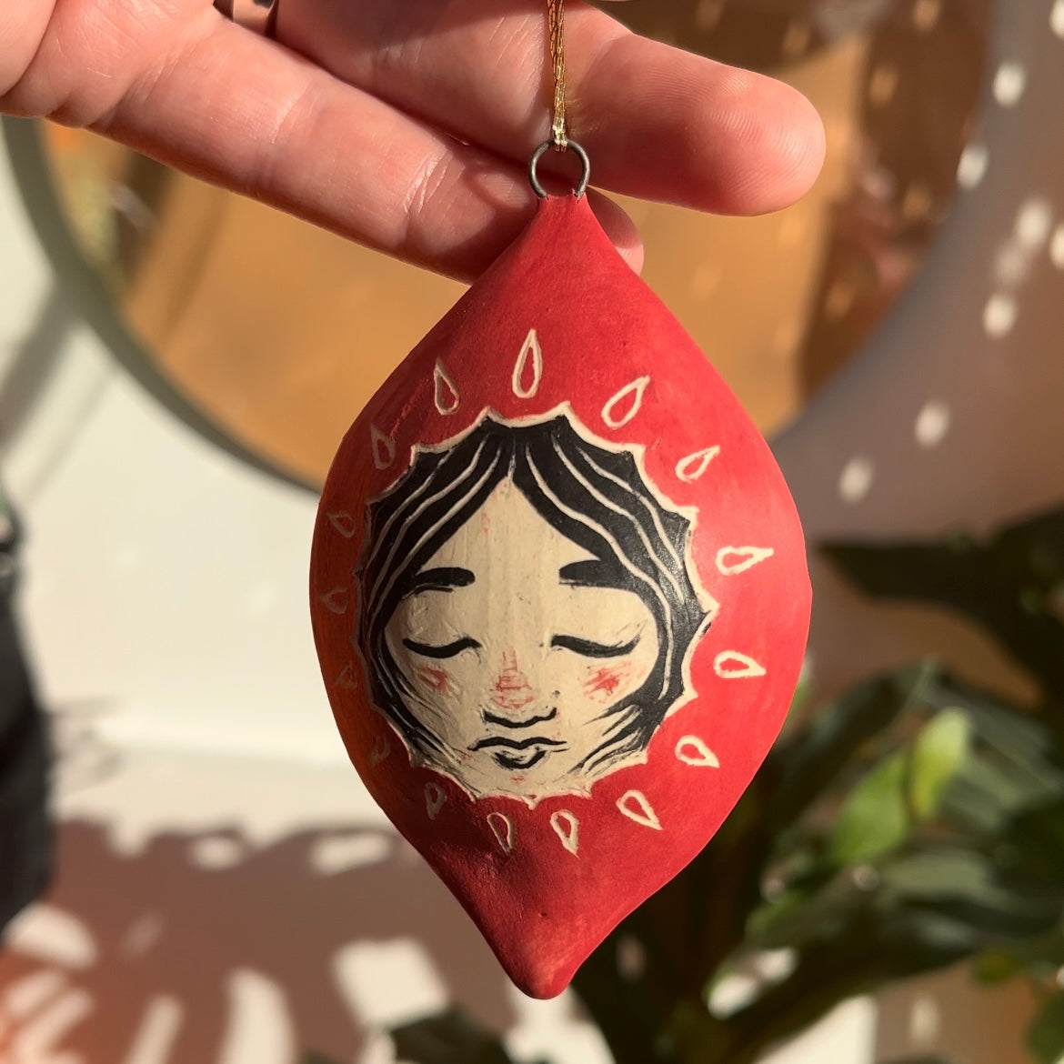 Handmade Ceramic Holiday Ornaments