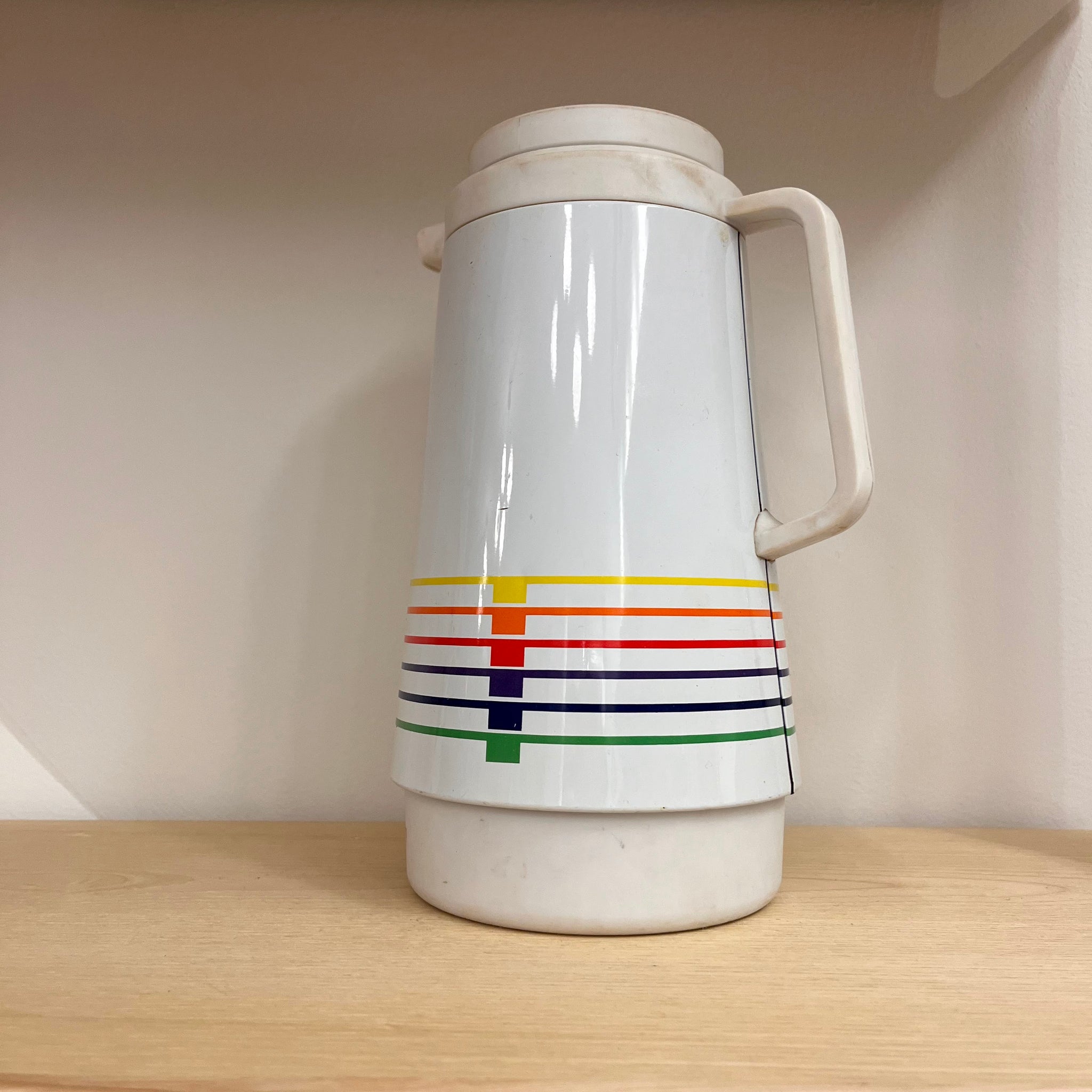 Rainbow Stripe Carafe