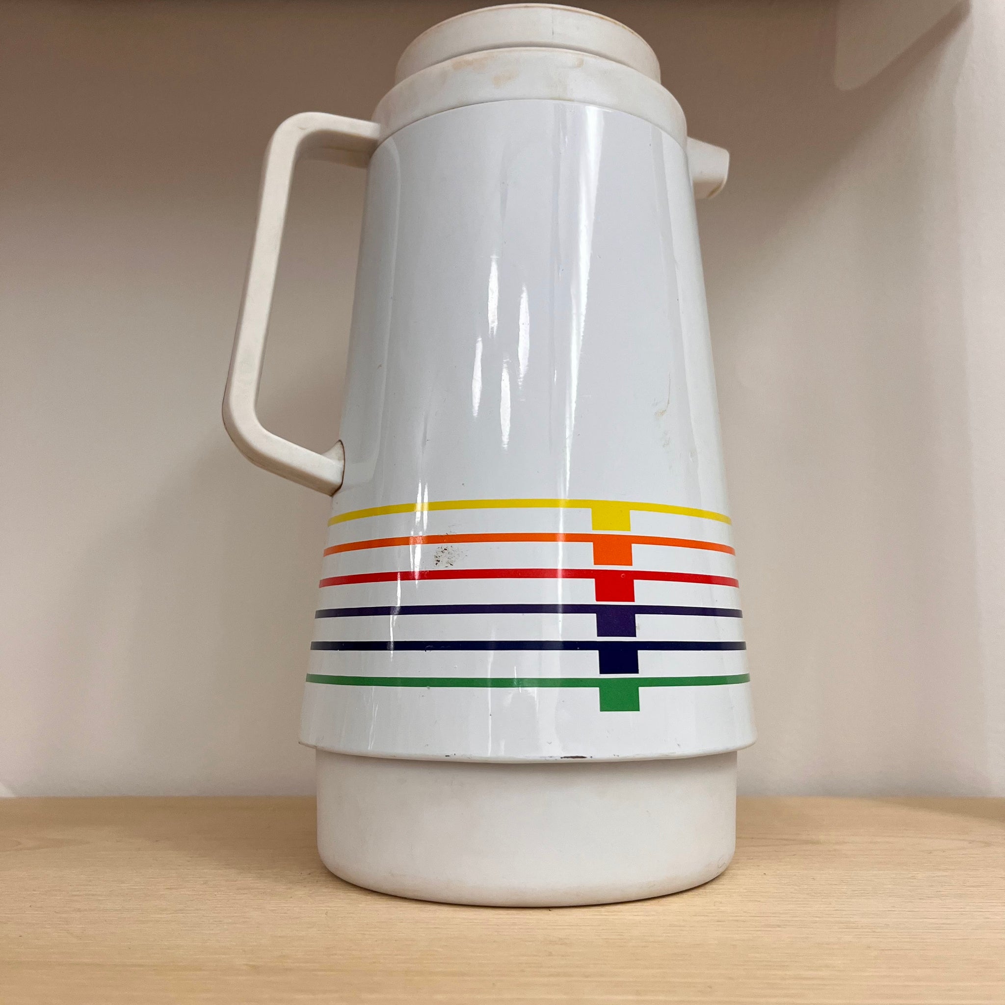 Rainbow Stripe Carafe