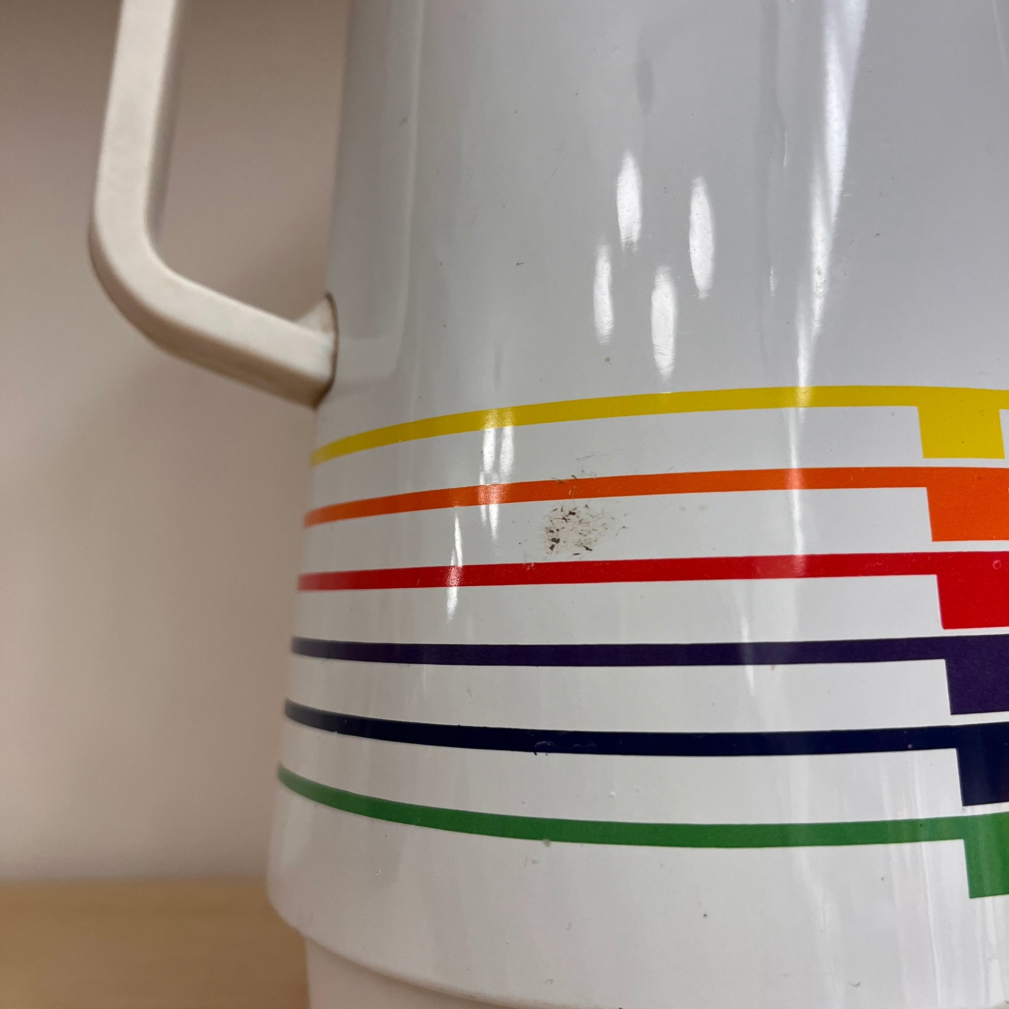 Rainbow Stripe Carafe