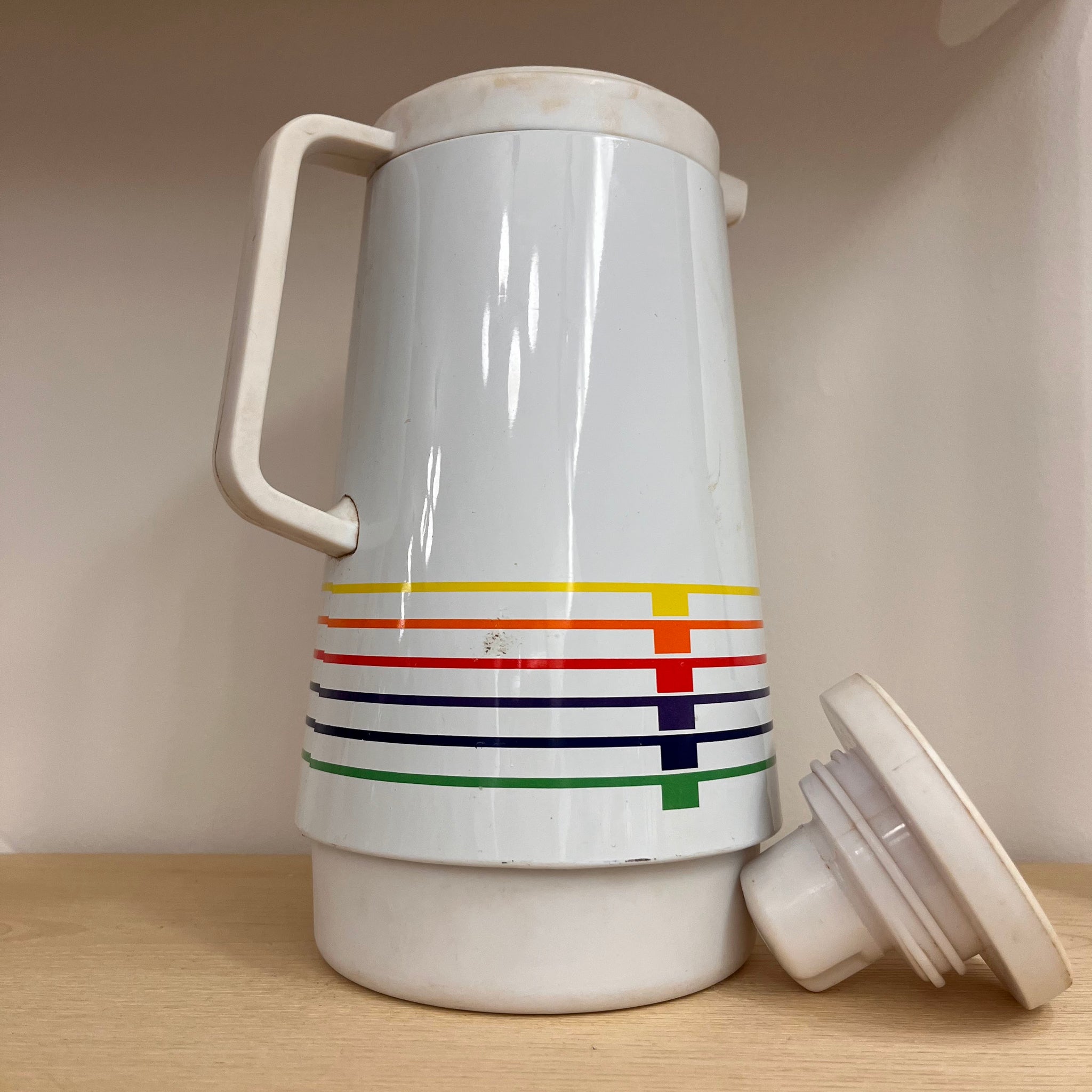 Rainbow Stripe Carafe