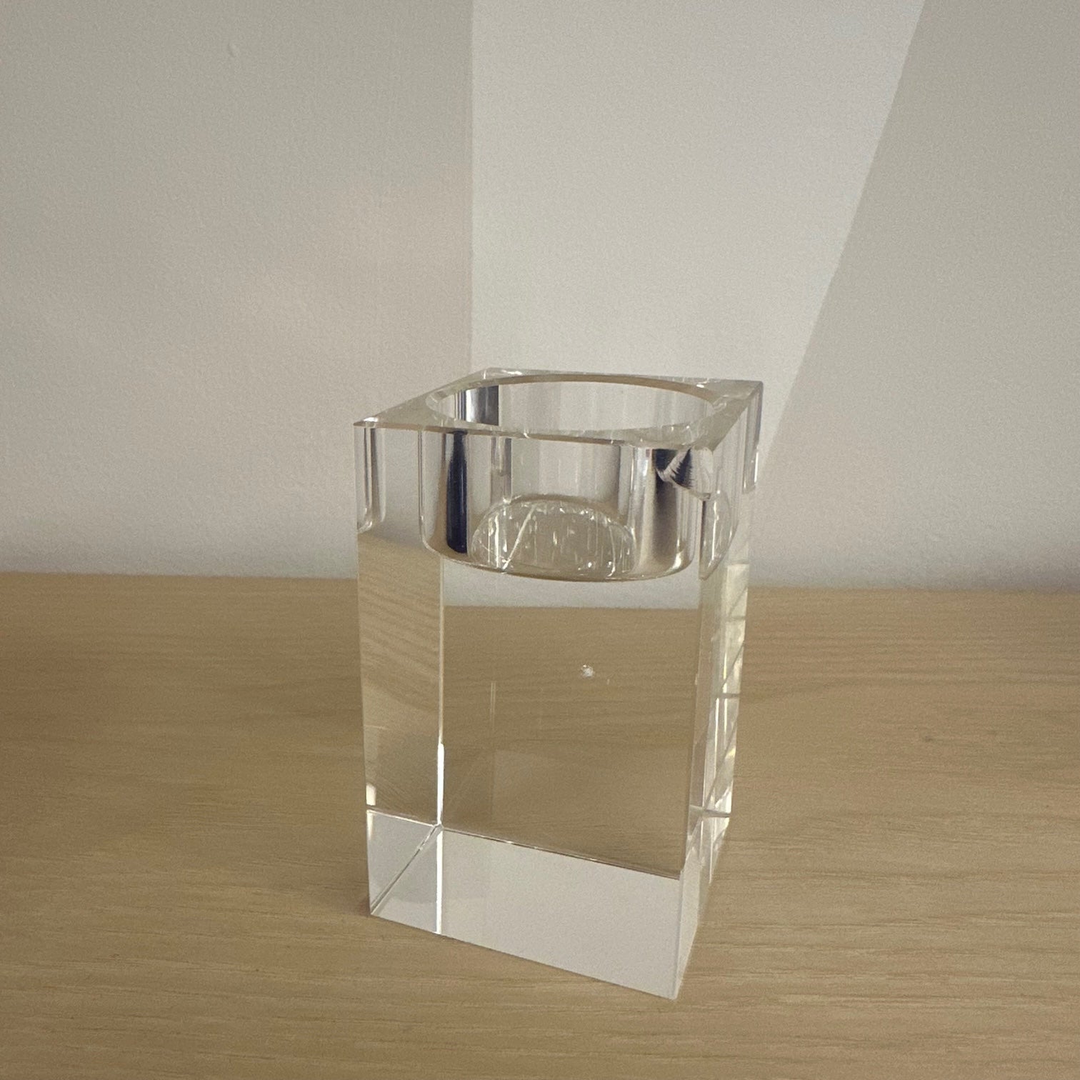 Acrylic Candle Holder