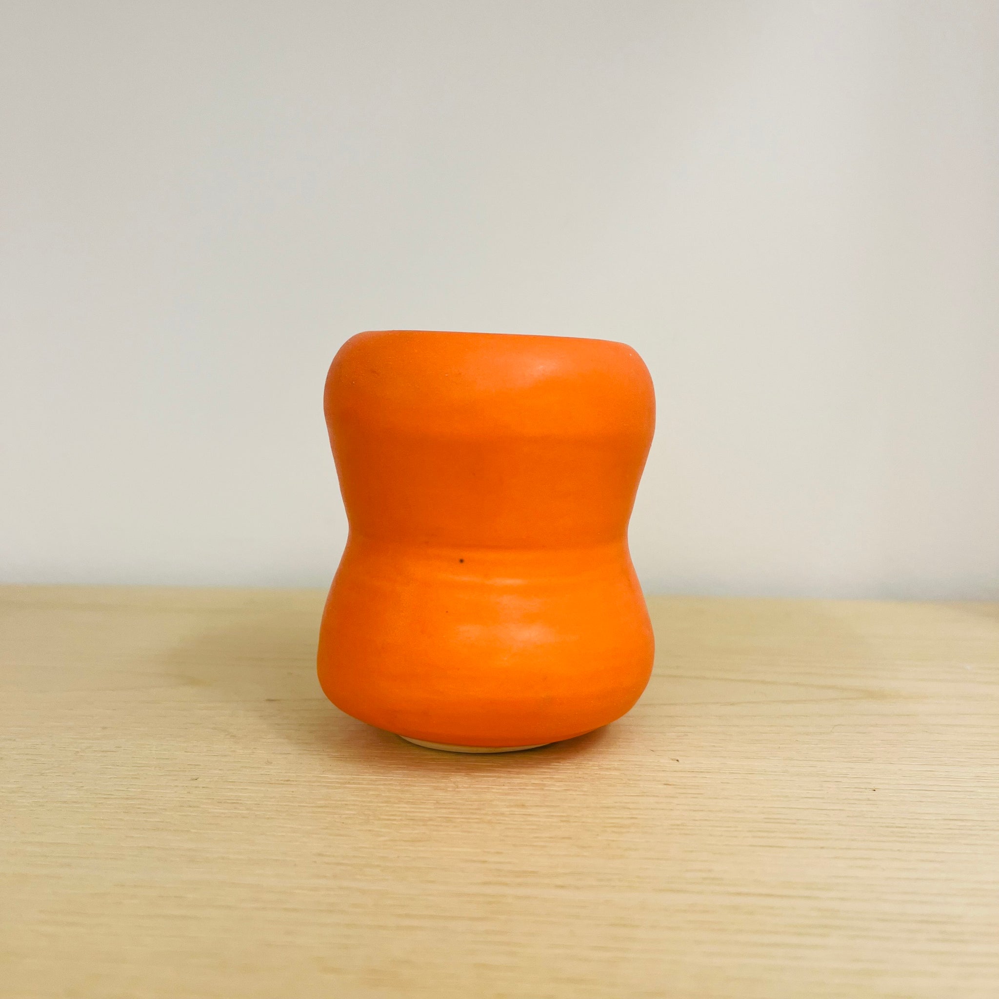 Orange Mini Bubble Vase