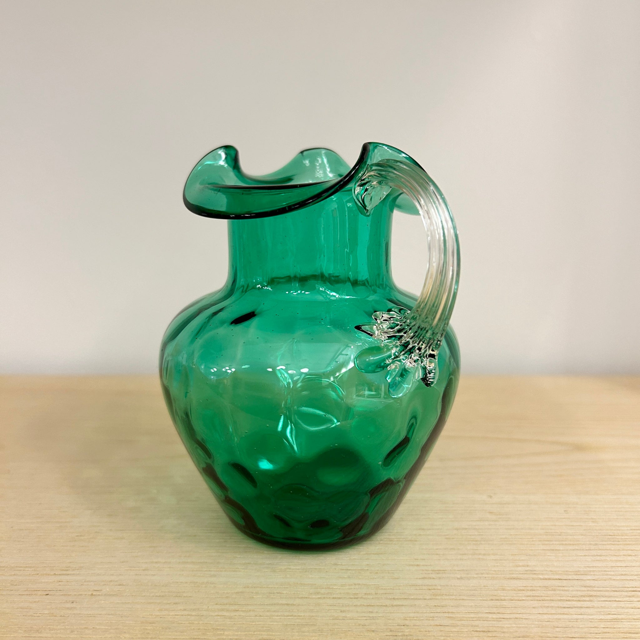 Small Blown Glass Pitcher