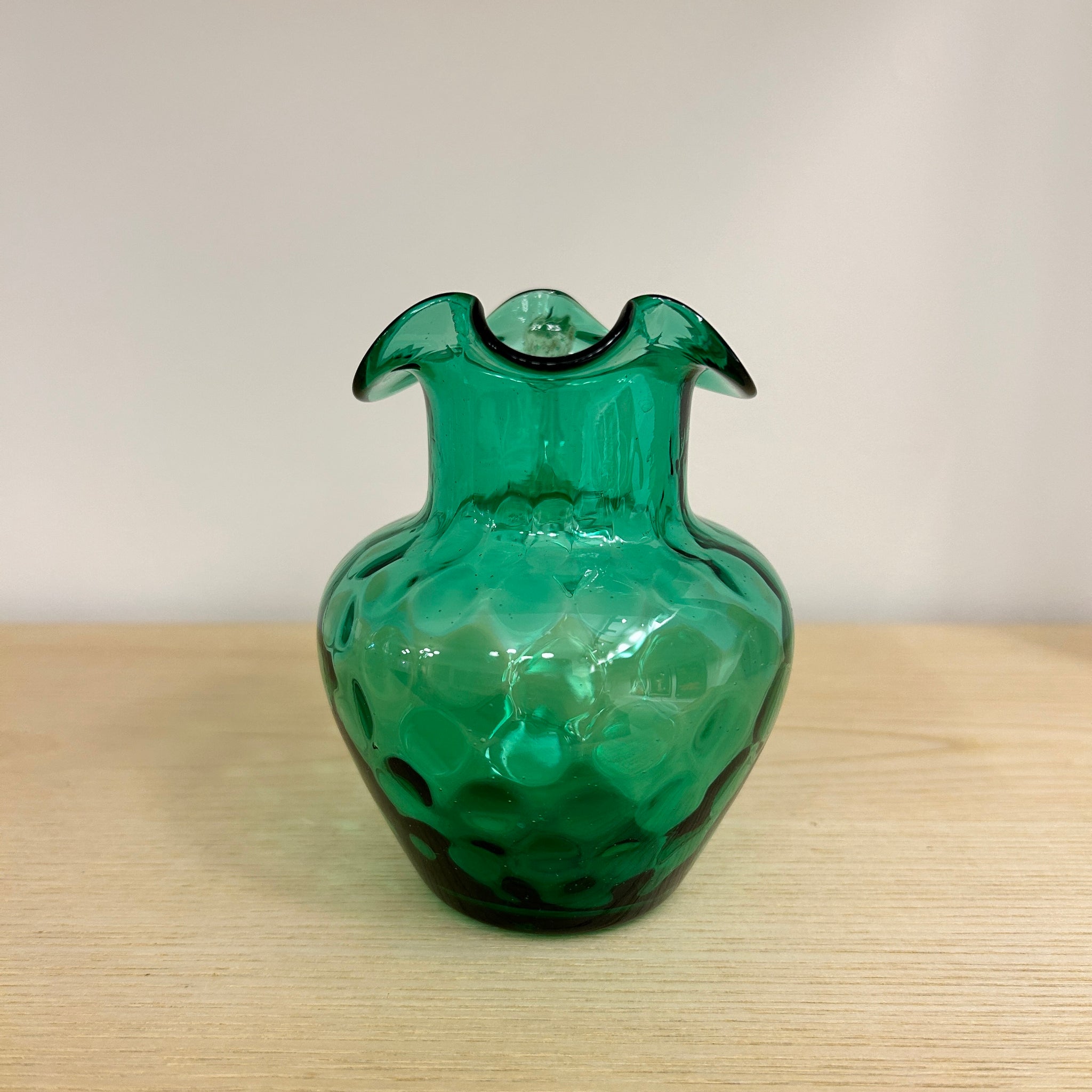 Small Blown Glass Pitcher