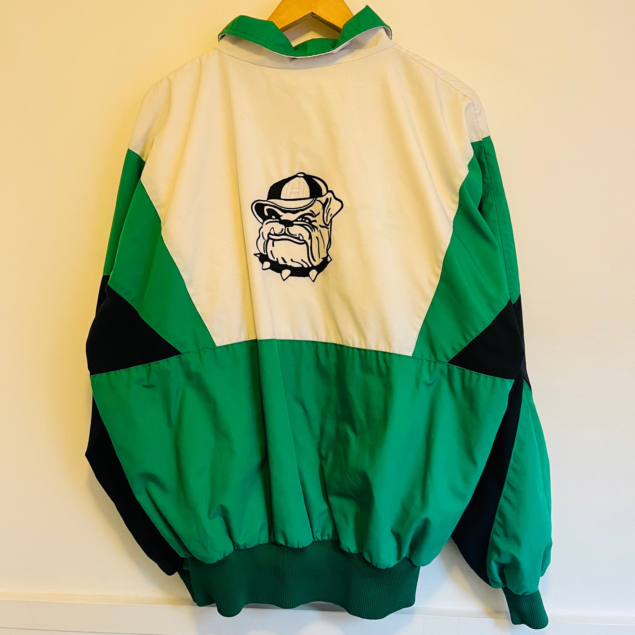 Green Bulldogs Windbreaker| XXL