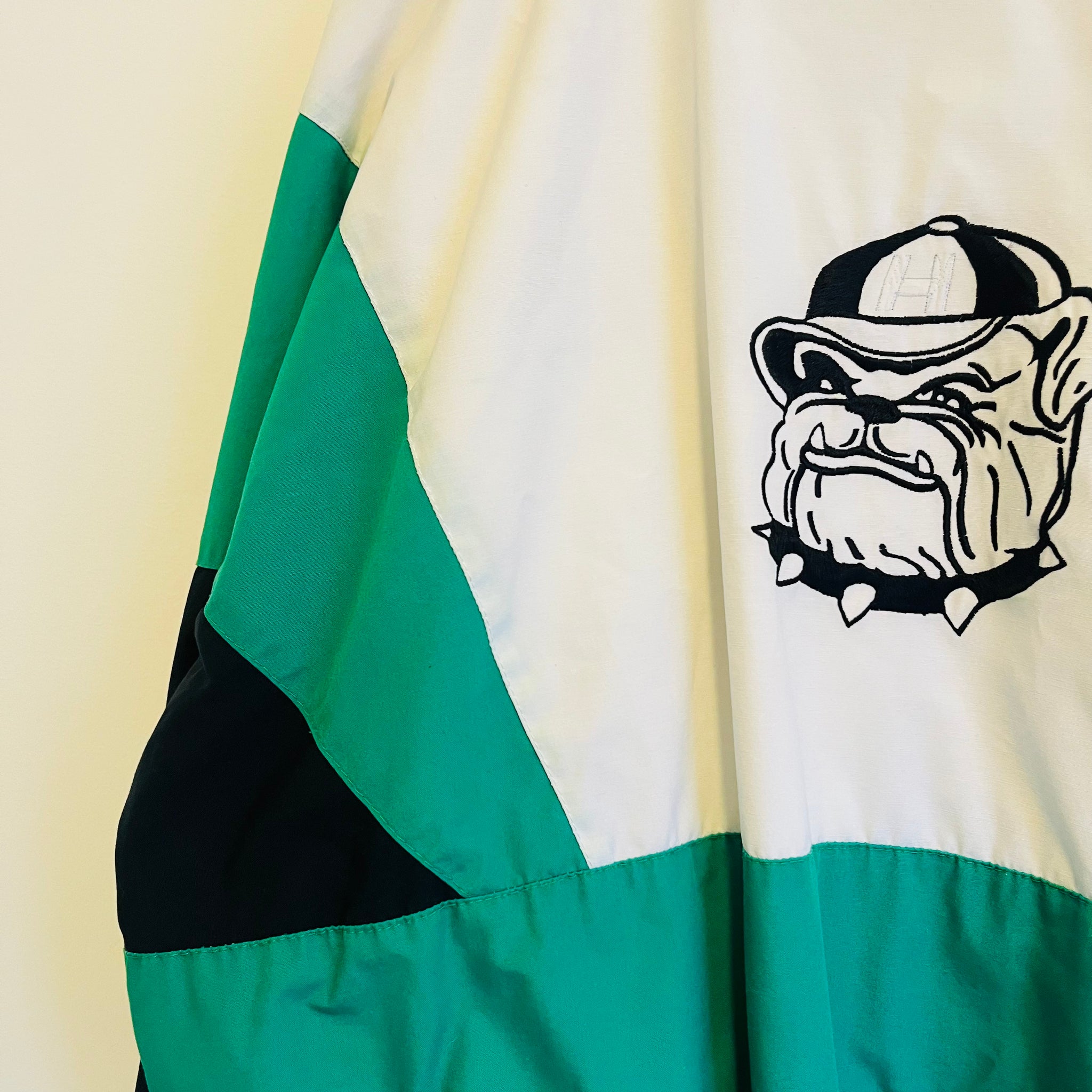 Green Bulldogs Windbreaker| XXL