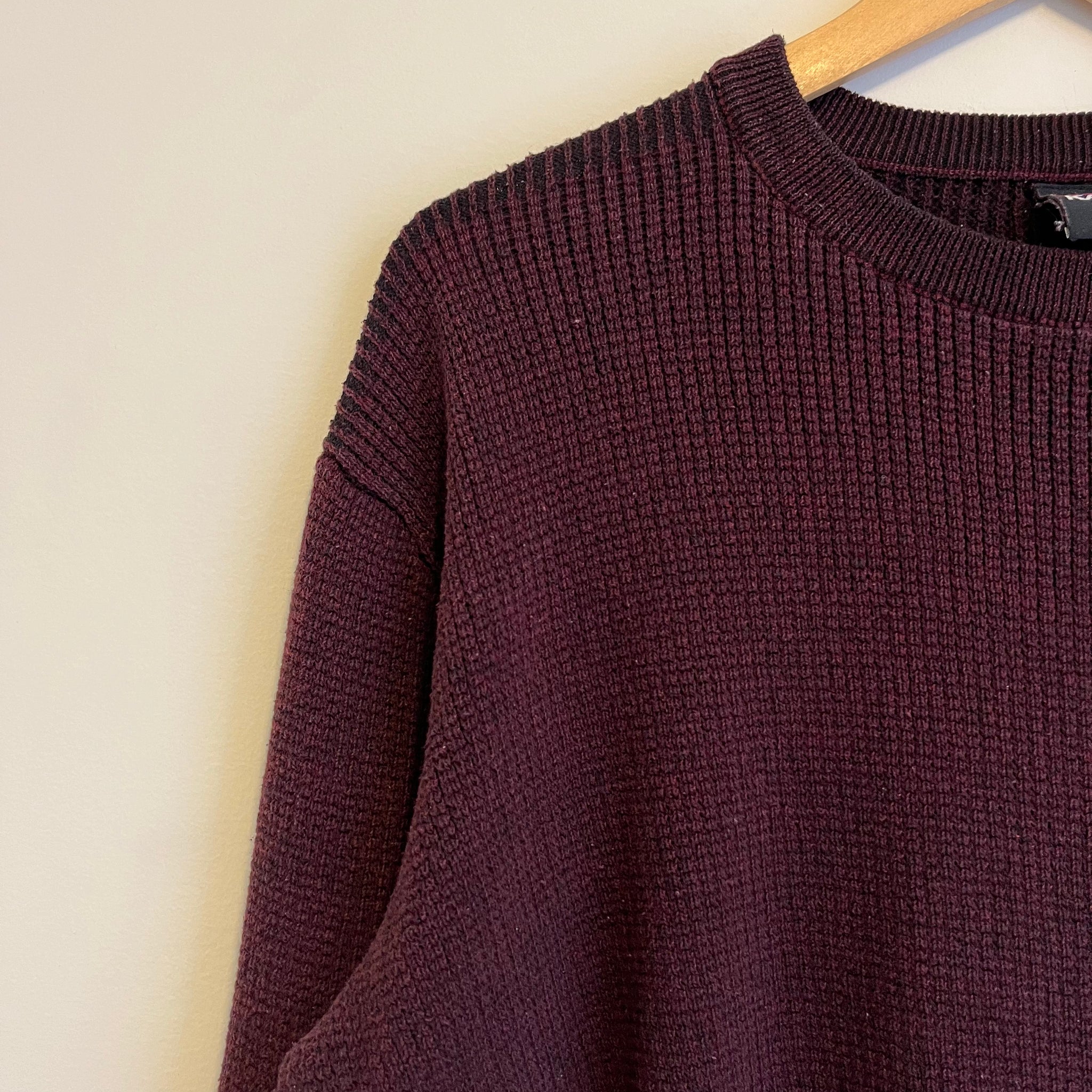 Maroon Crewneck | XL